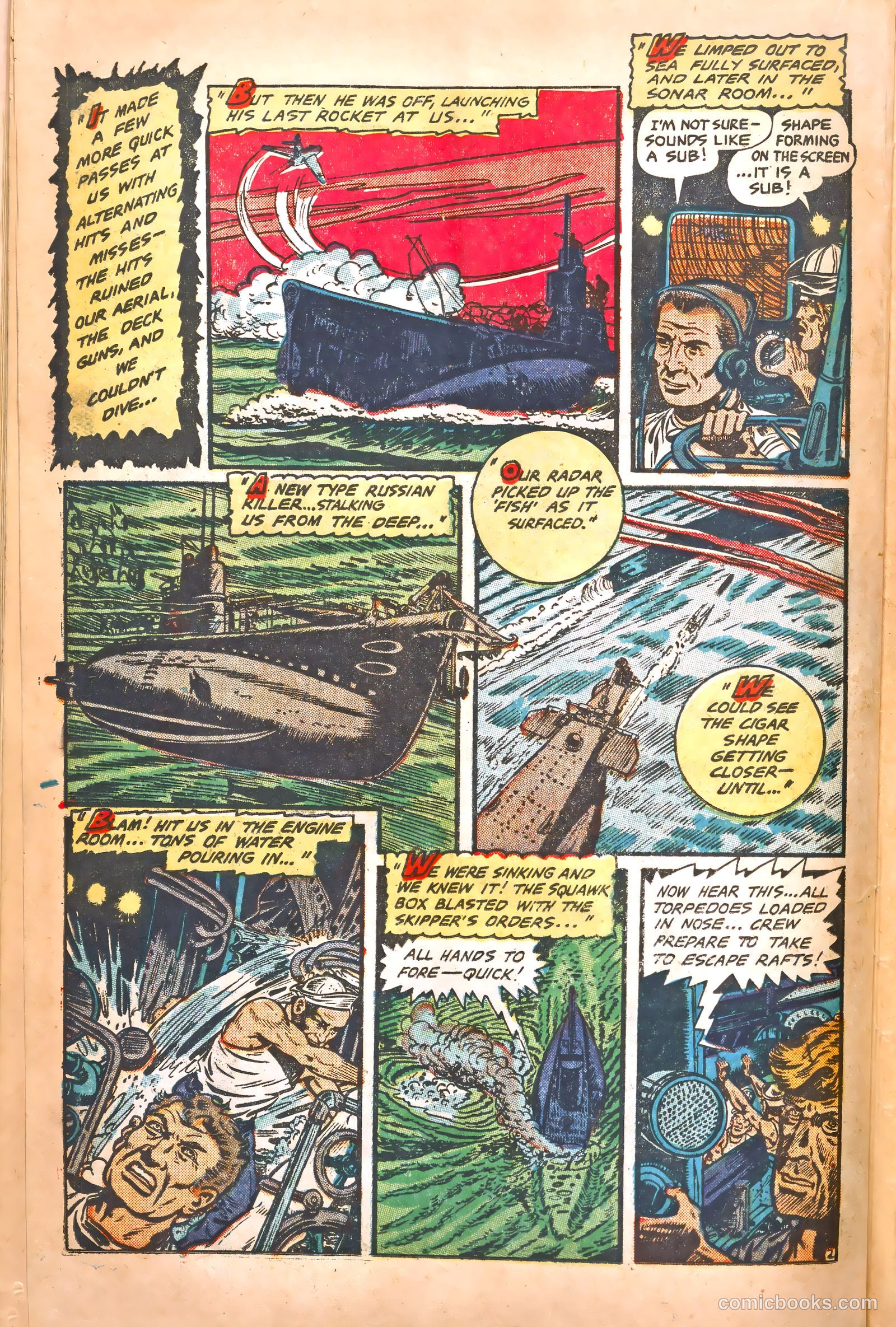 Fight Comics #82 (1952) — page 22 of 37