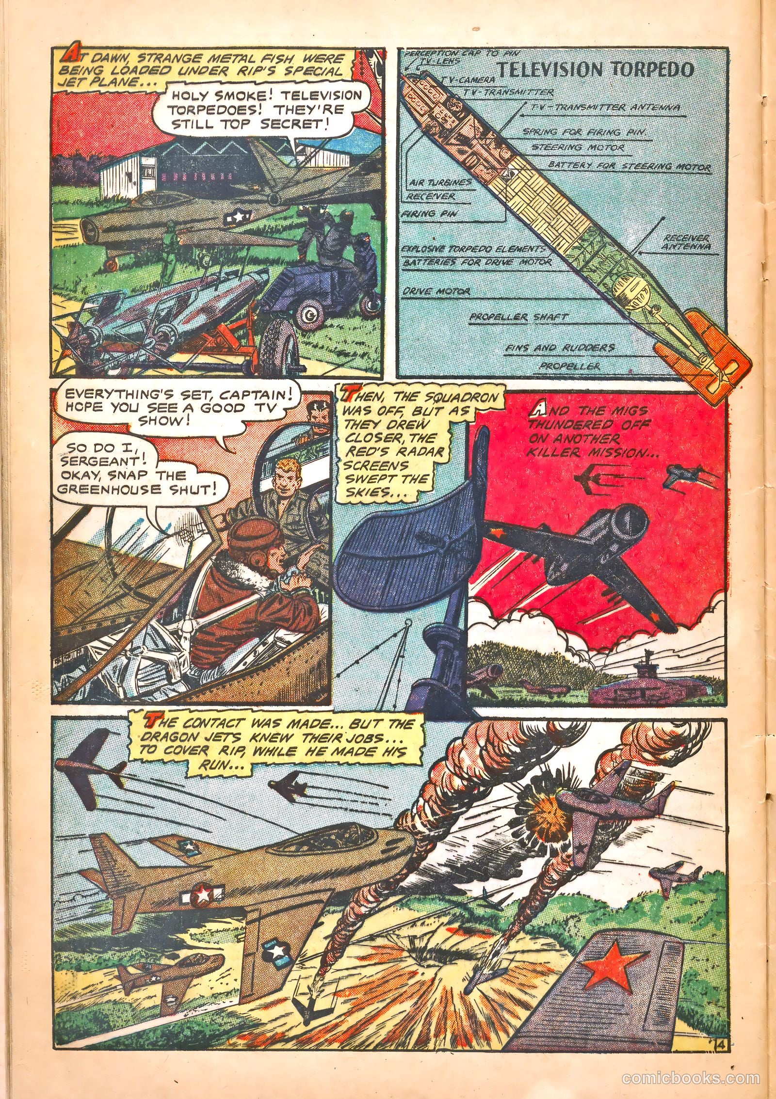 Fight Comics #82 (1952) — page 32 of 37