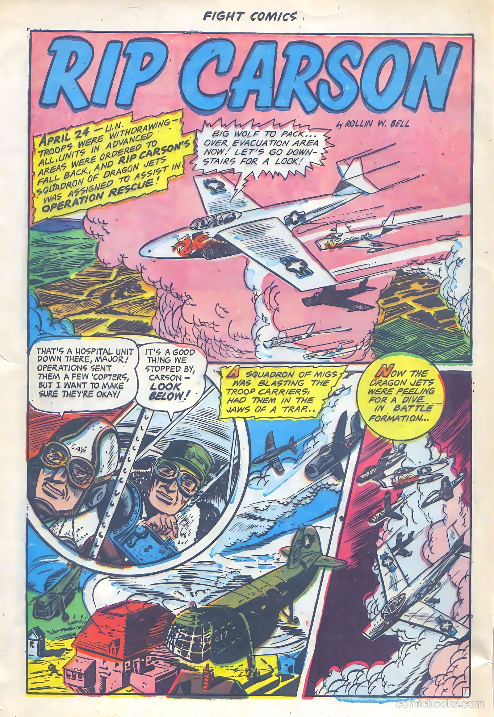 Fight Comics #83 (1952) — page 4 of 36