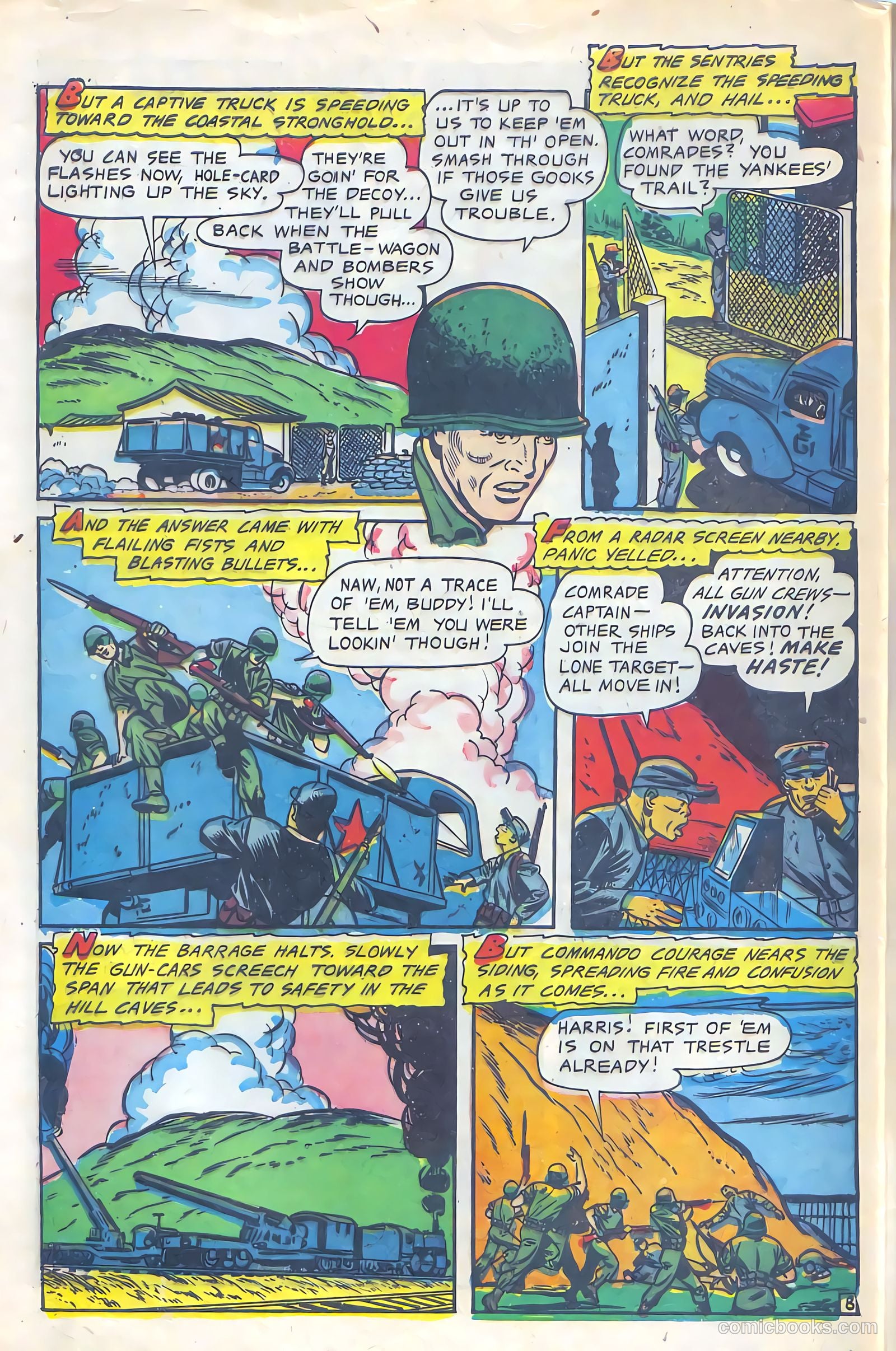 Fight Comics #83 (1952) — page 32 of 36