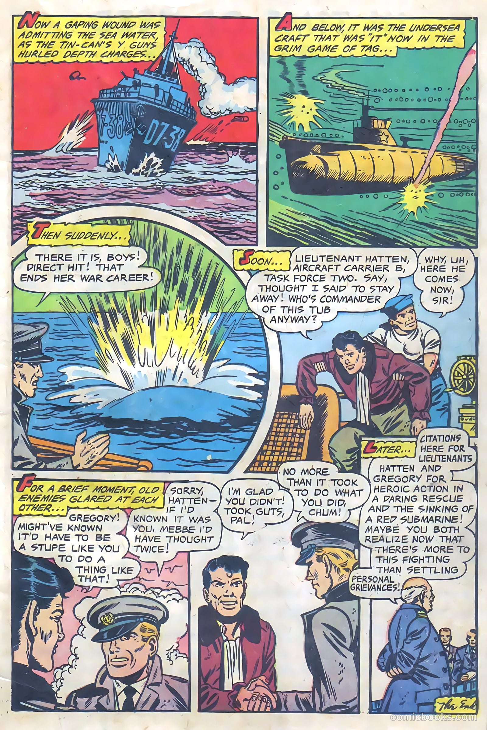 Fight Comics #84 (1952) — page 18 of 39