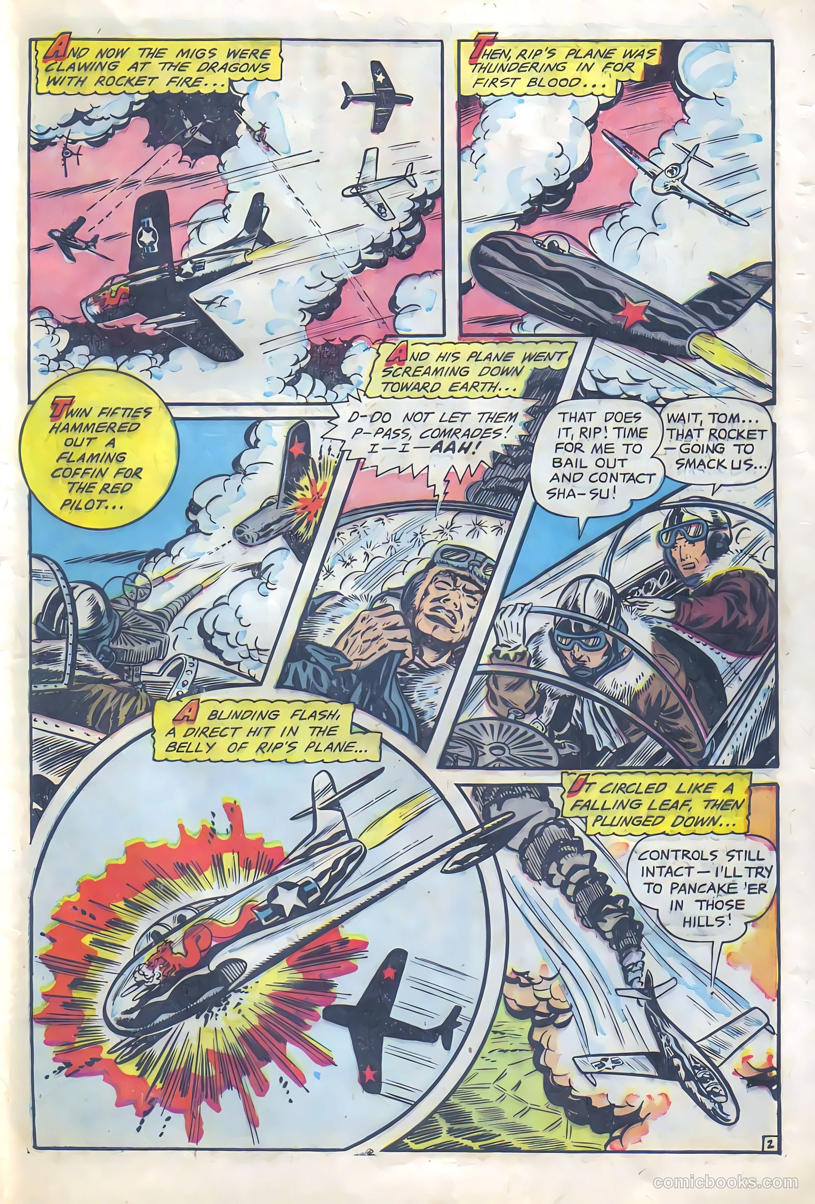 Fight Comics #84 (1952) — page 32 of 39