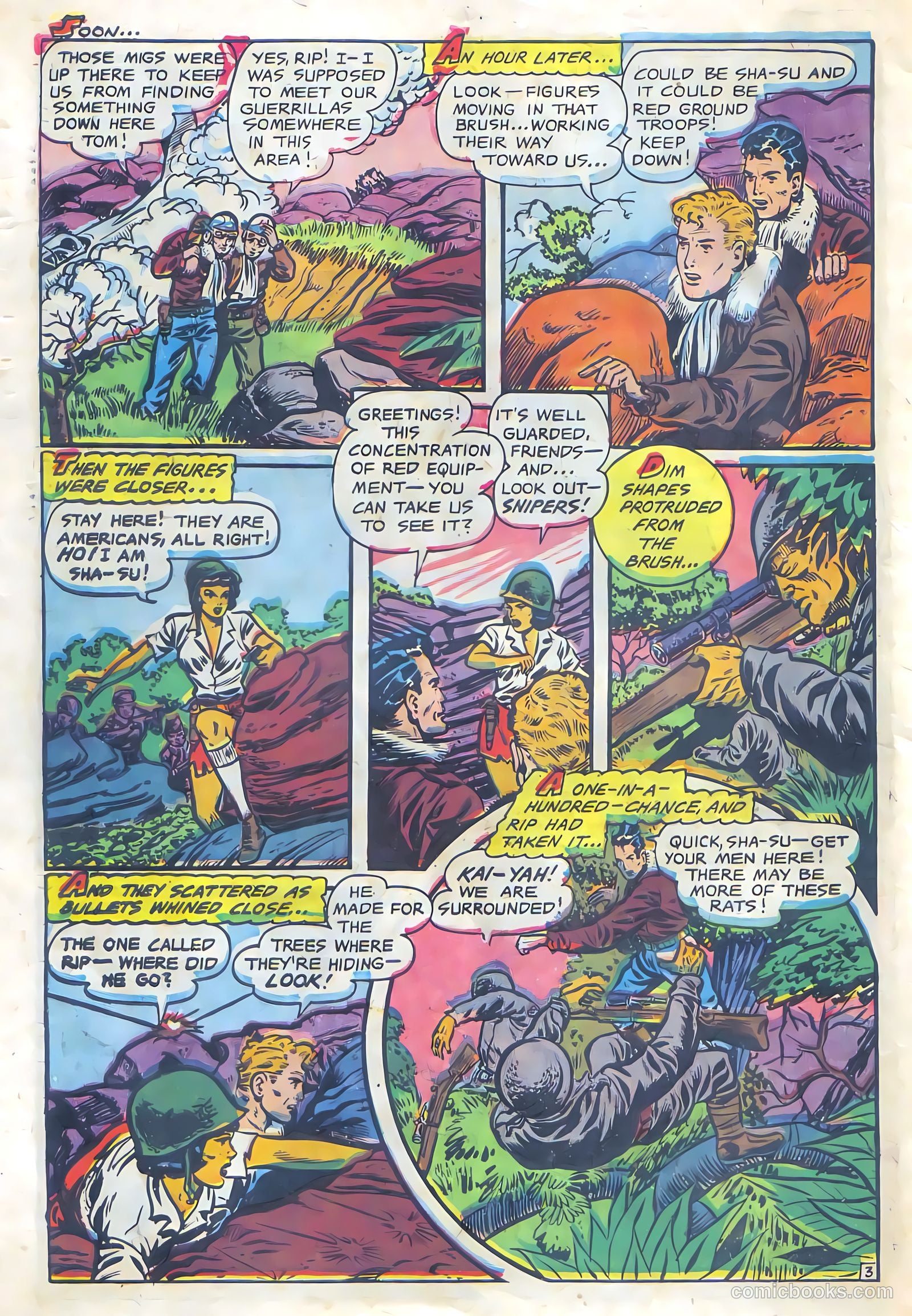 Fight Comics #84 (1952) — page 33 of 39