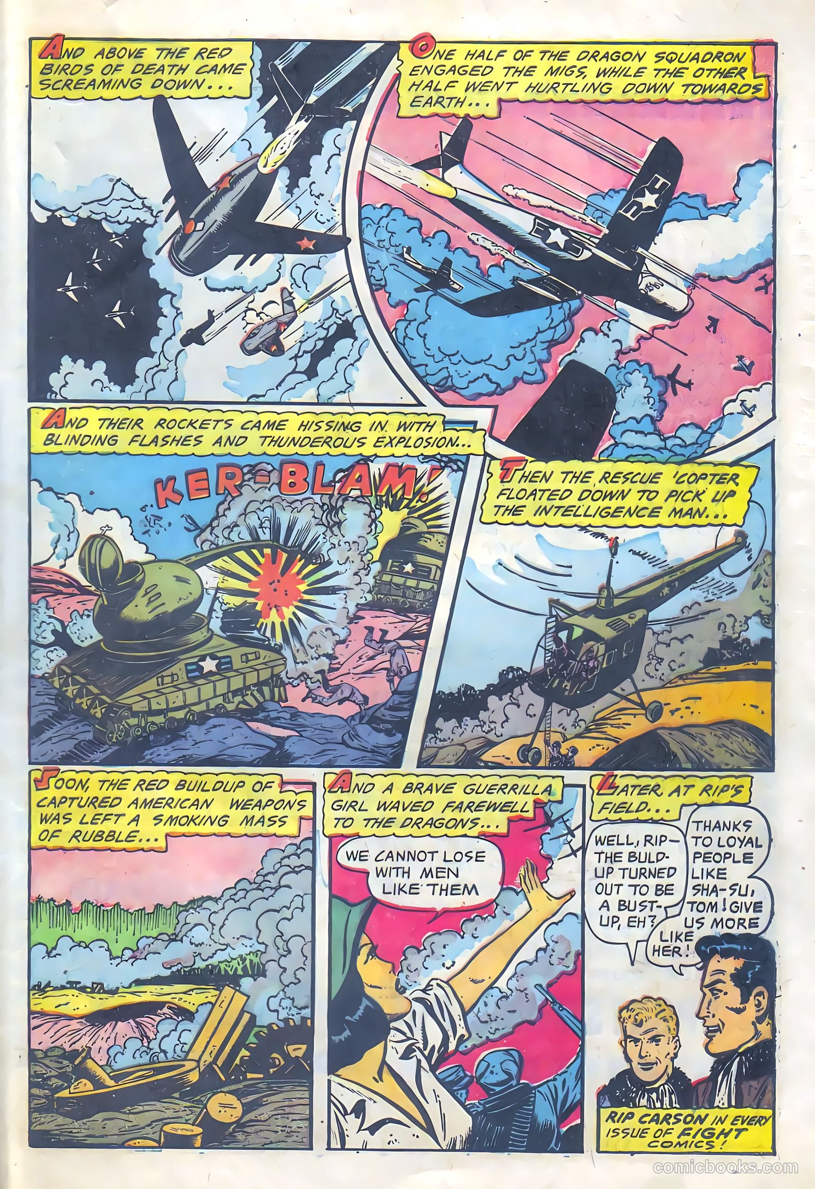 Fight Comics #84 (1952) — page 36 of 39