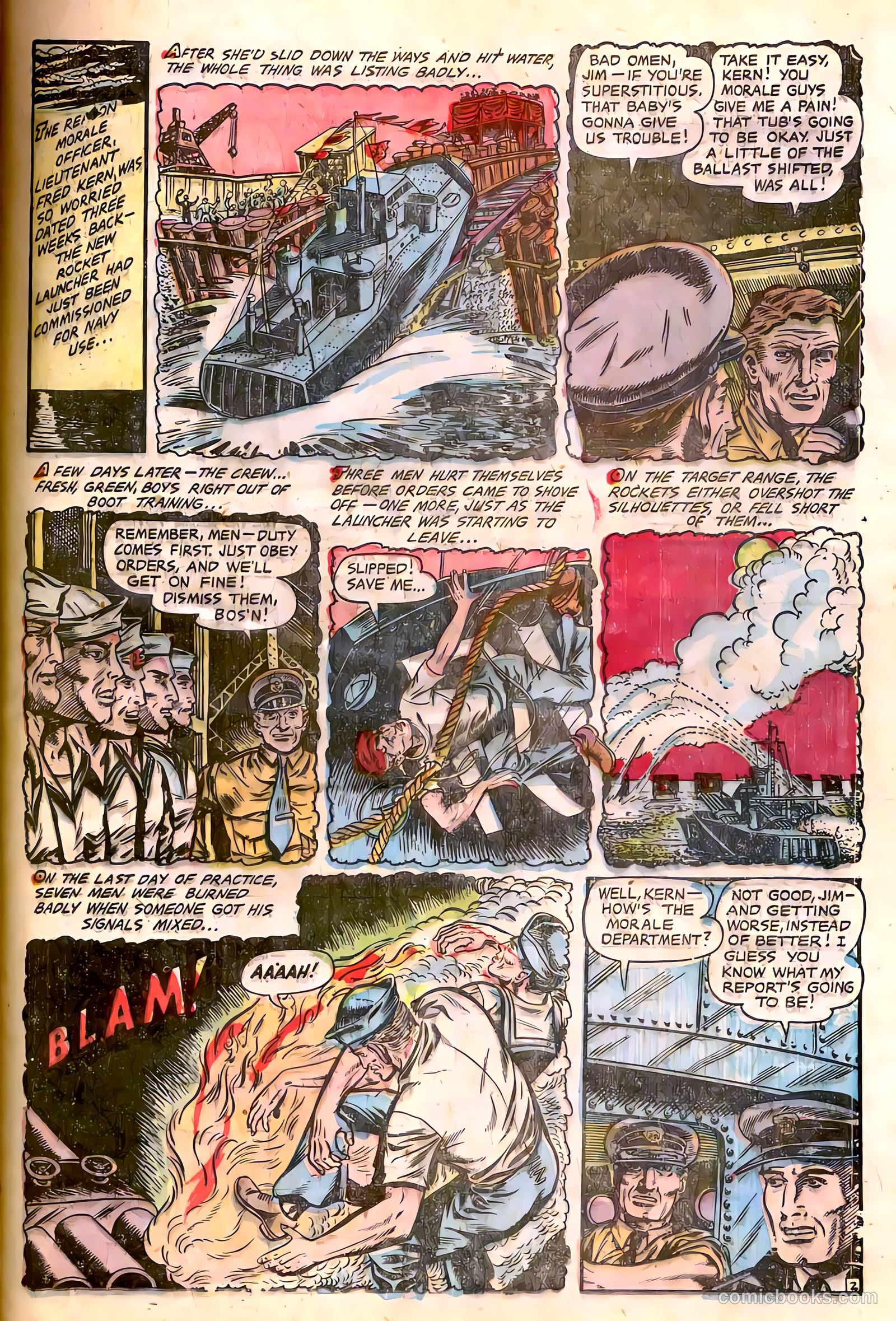 Fight Comics #85 (1953) — page 25 of 36