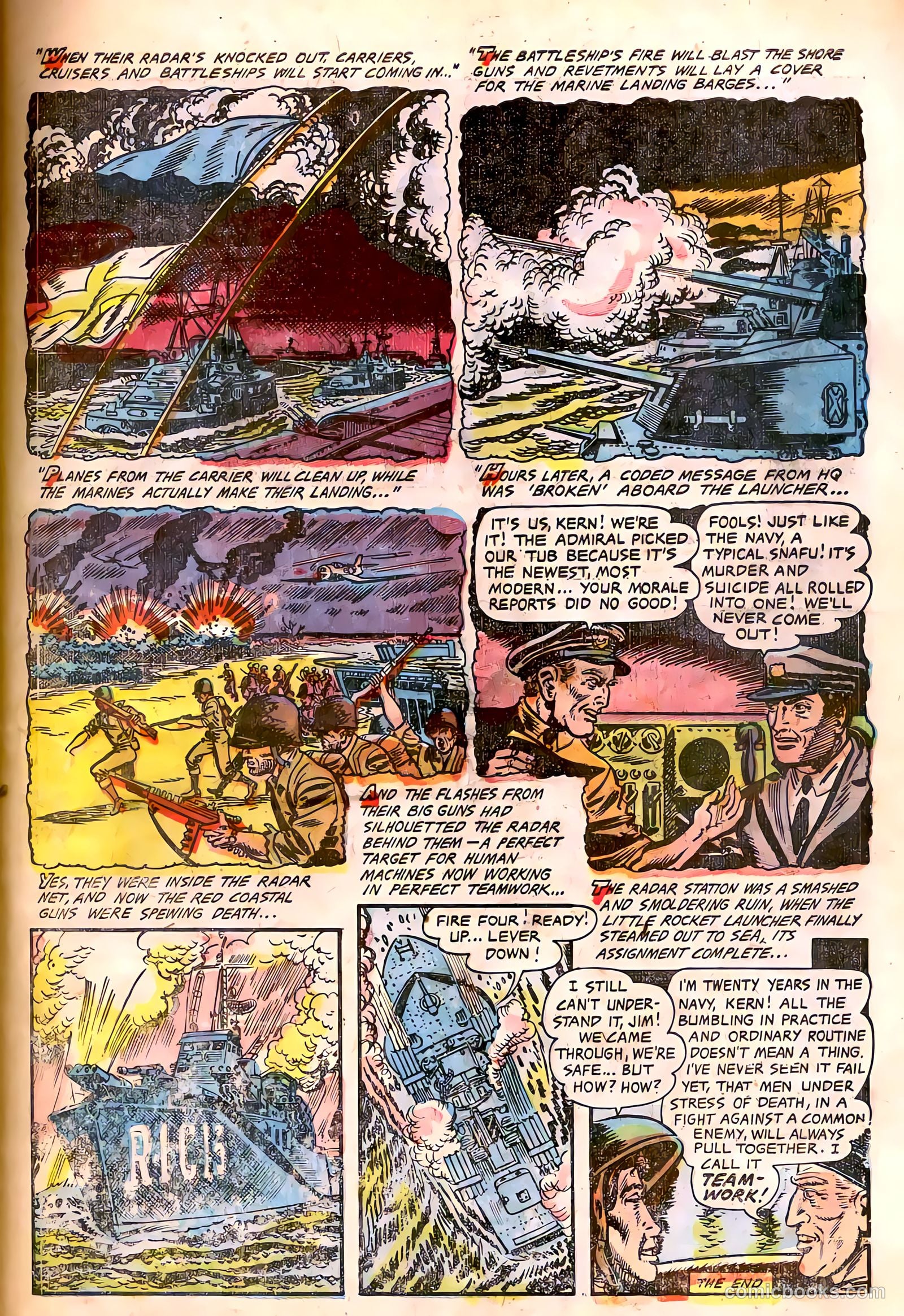 Fight Comics #85 (1953) — page 27 of 36
