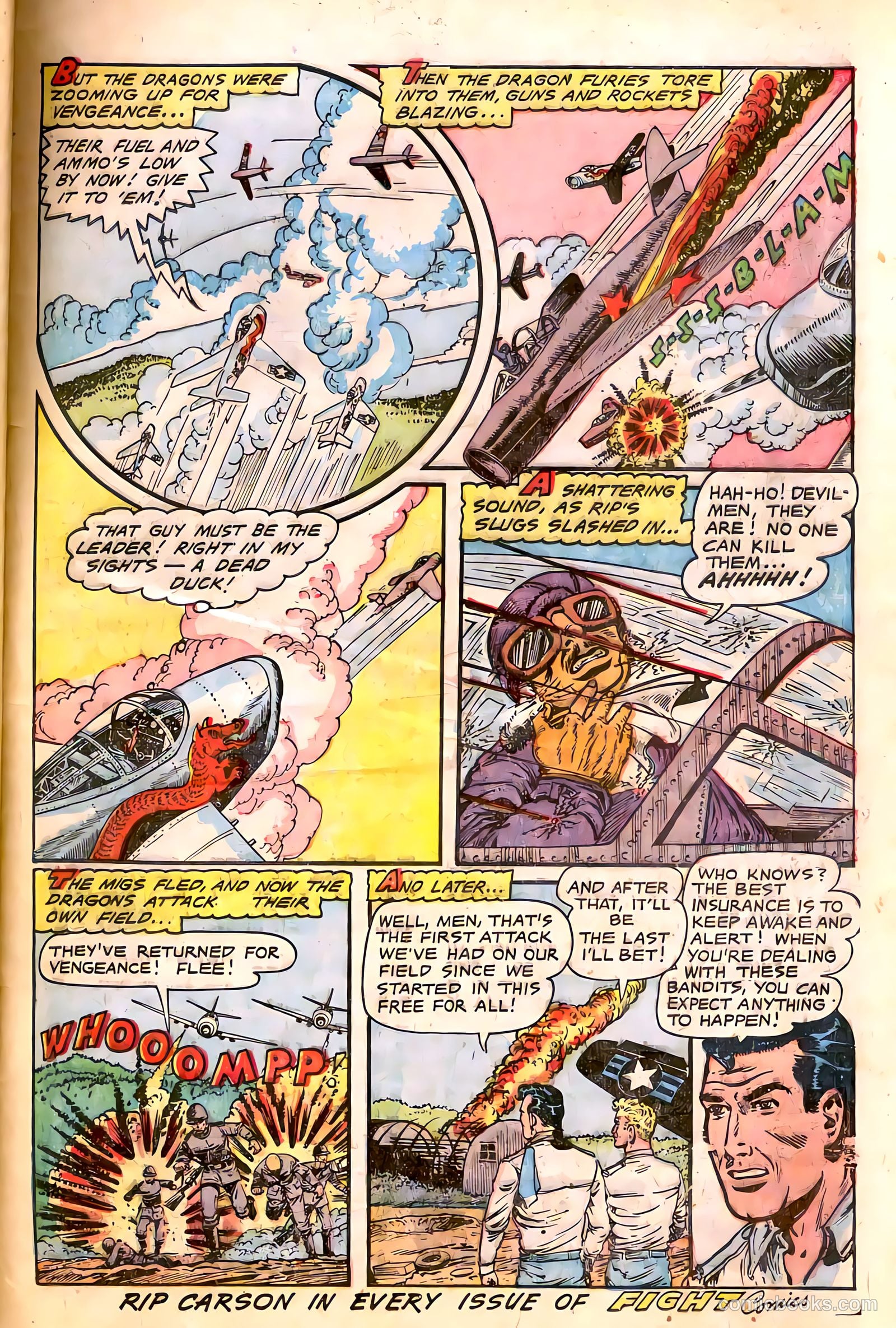 Fight Comics #85 (1953) — page 33 of 36