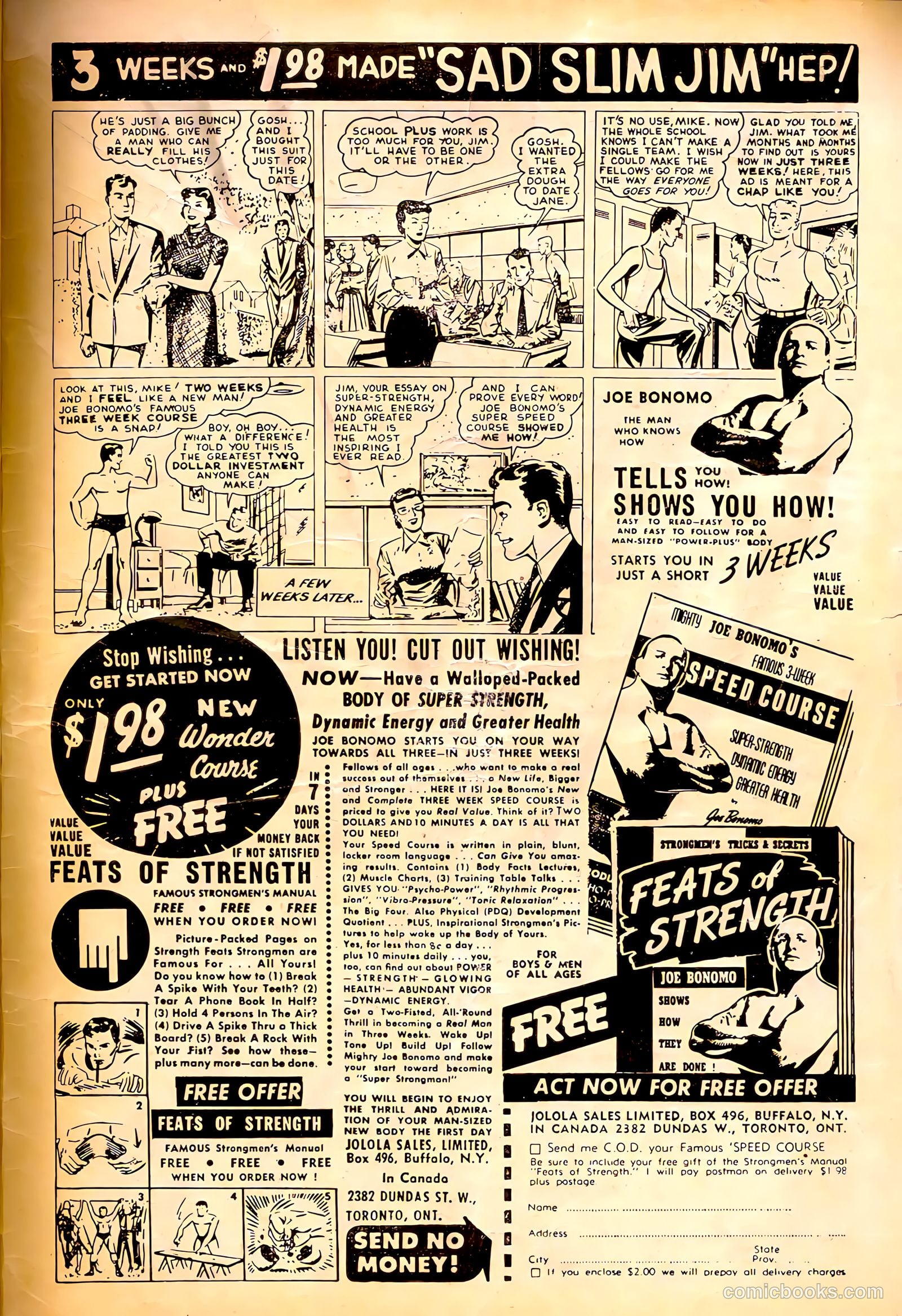 Fight Comics #85 (1953) — page 35 of 36