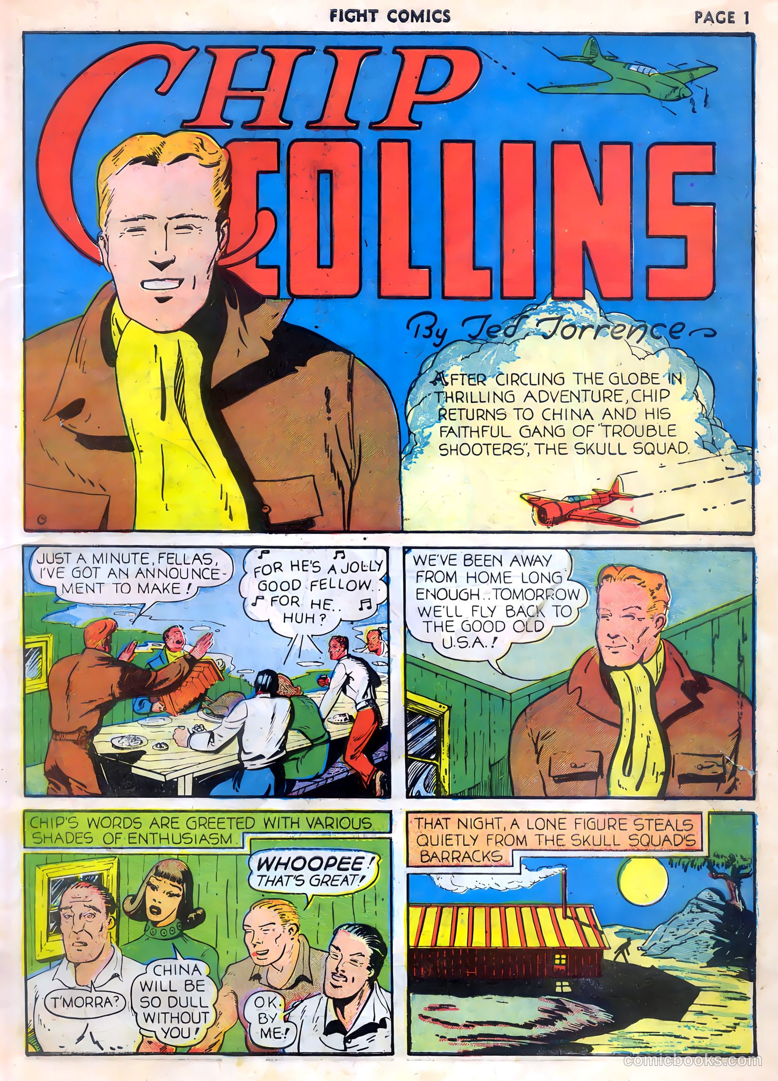 Fight Comics #9 (1940) — page 3 of 68