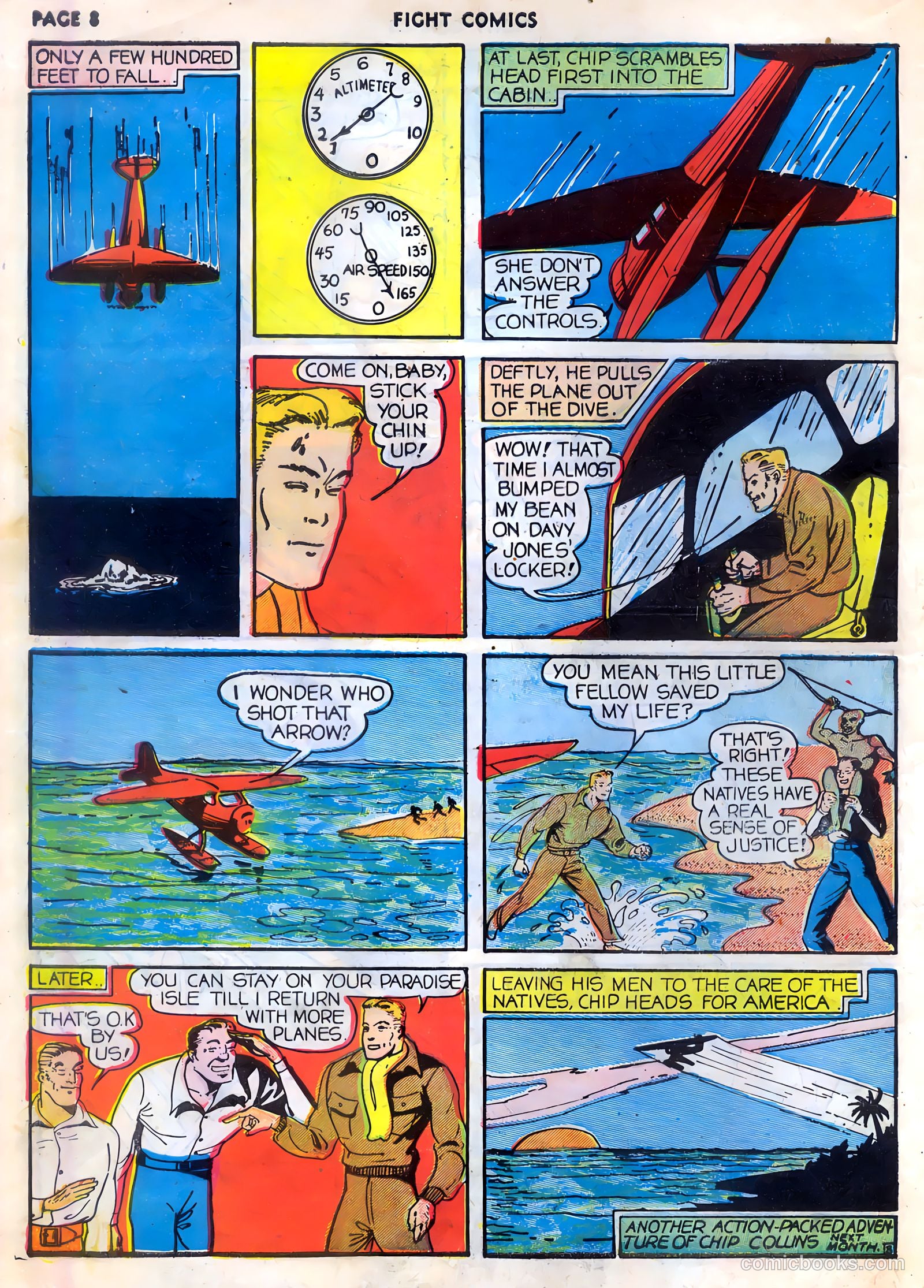 Fight Comics #9 (1940) — page 10 of 68