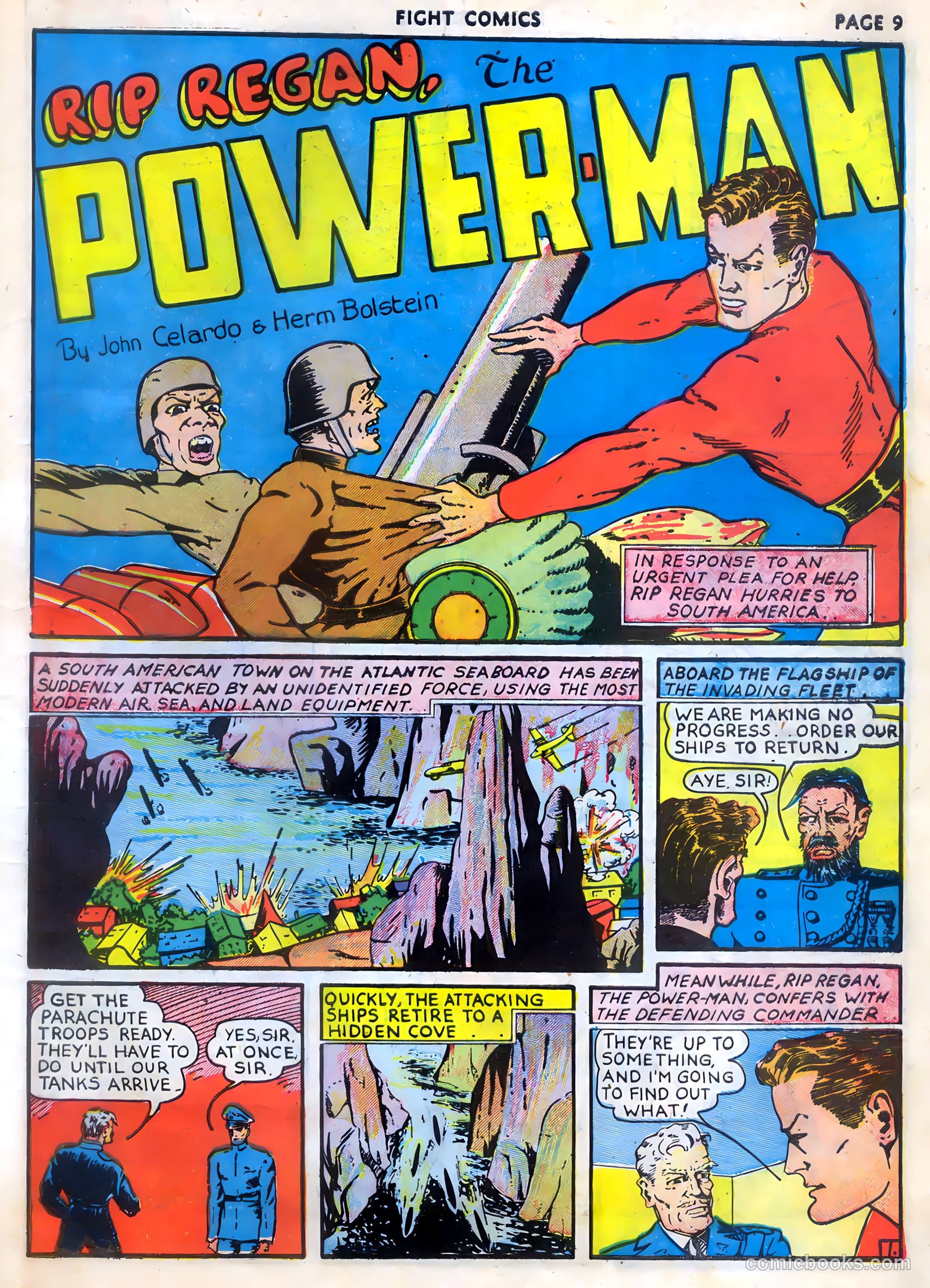 Fight Comics #9 (1940) — page 11 of 68