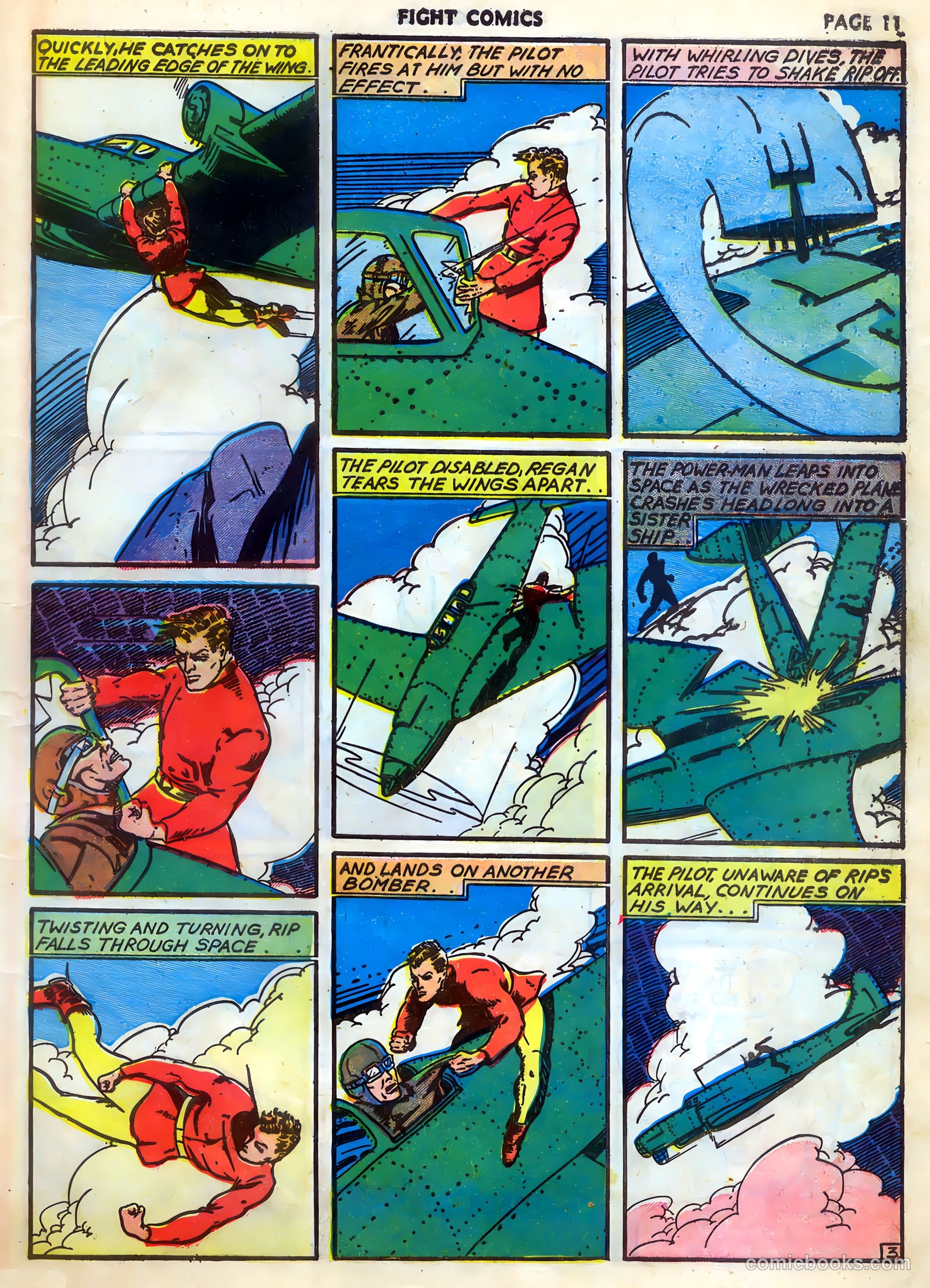 Fight Comics #9 (1940) — page 13 of 68