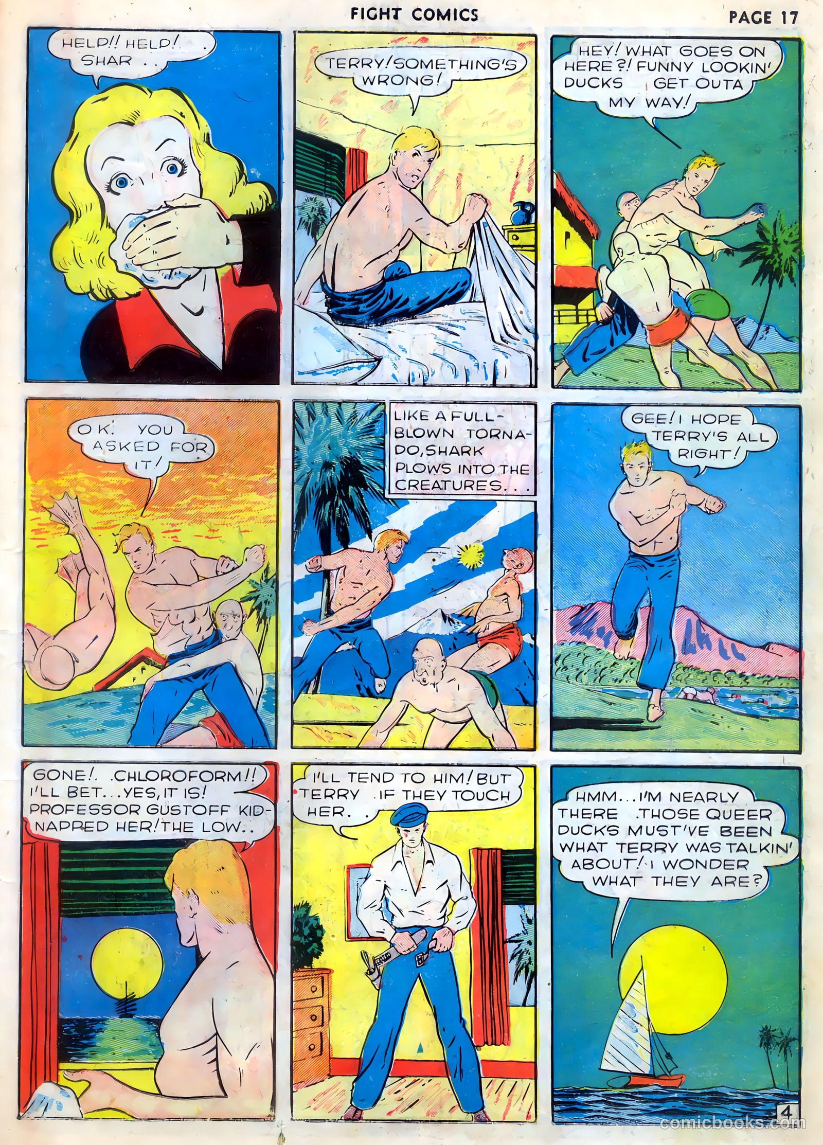 Fight Comics #9 (1940) — page 19 of 68