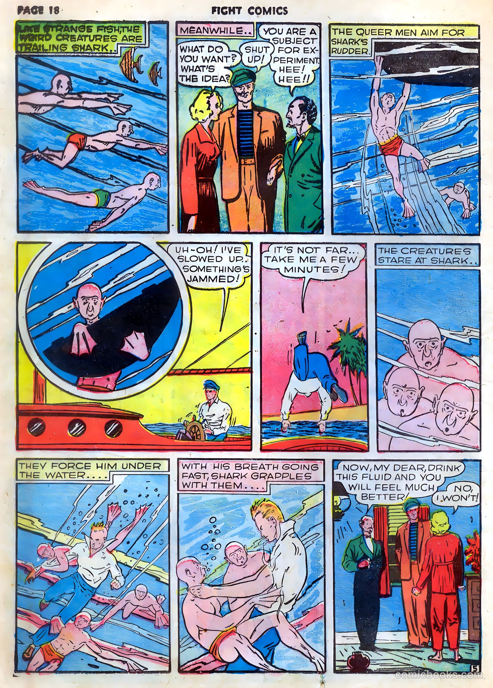 Fight Comics #9 (1940) — page 20 of 68