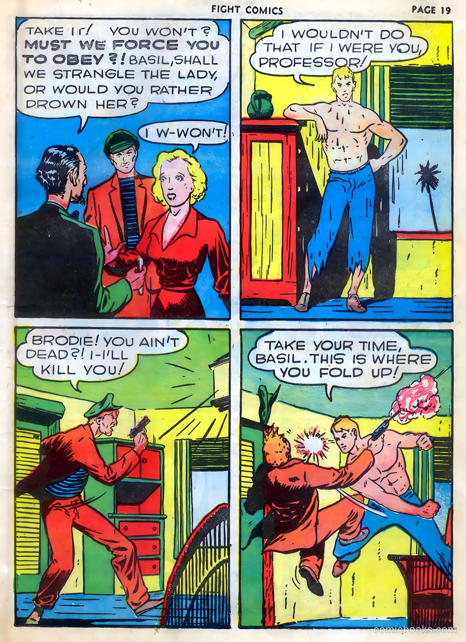 Fight Comics #9 (1940) — page 21 of 68