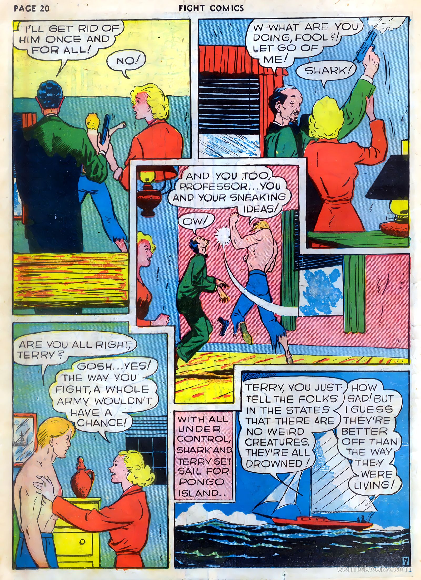 Fight Comics #9 (1940) — page 22 of 68