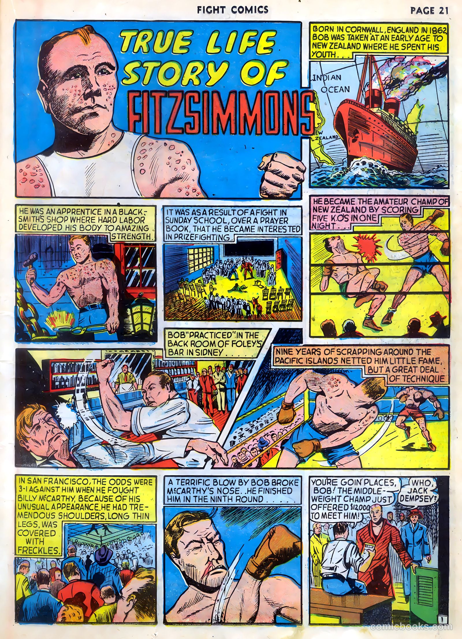 Fight Comics #9 (1940) — page 23 of 68