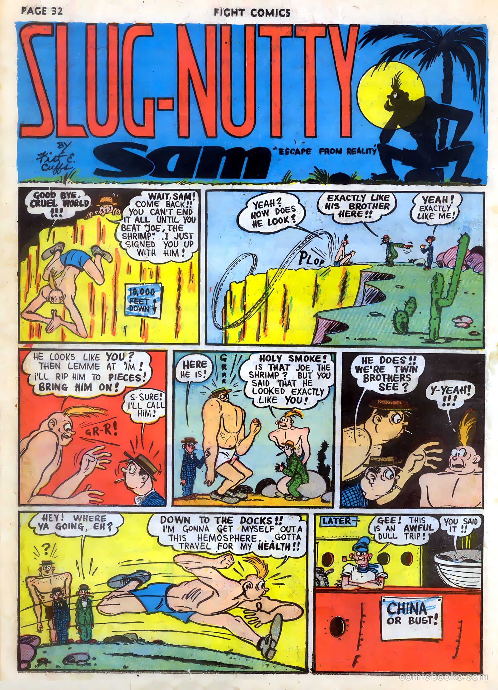 Fight Comics #9 (1940) — page 34 of 68