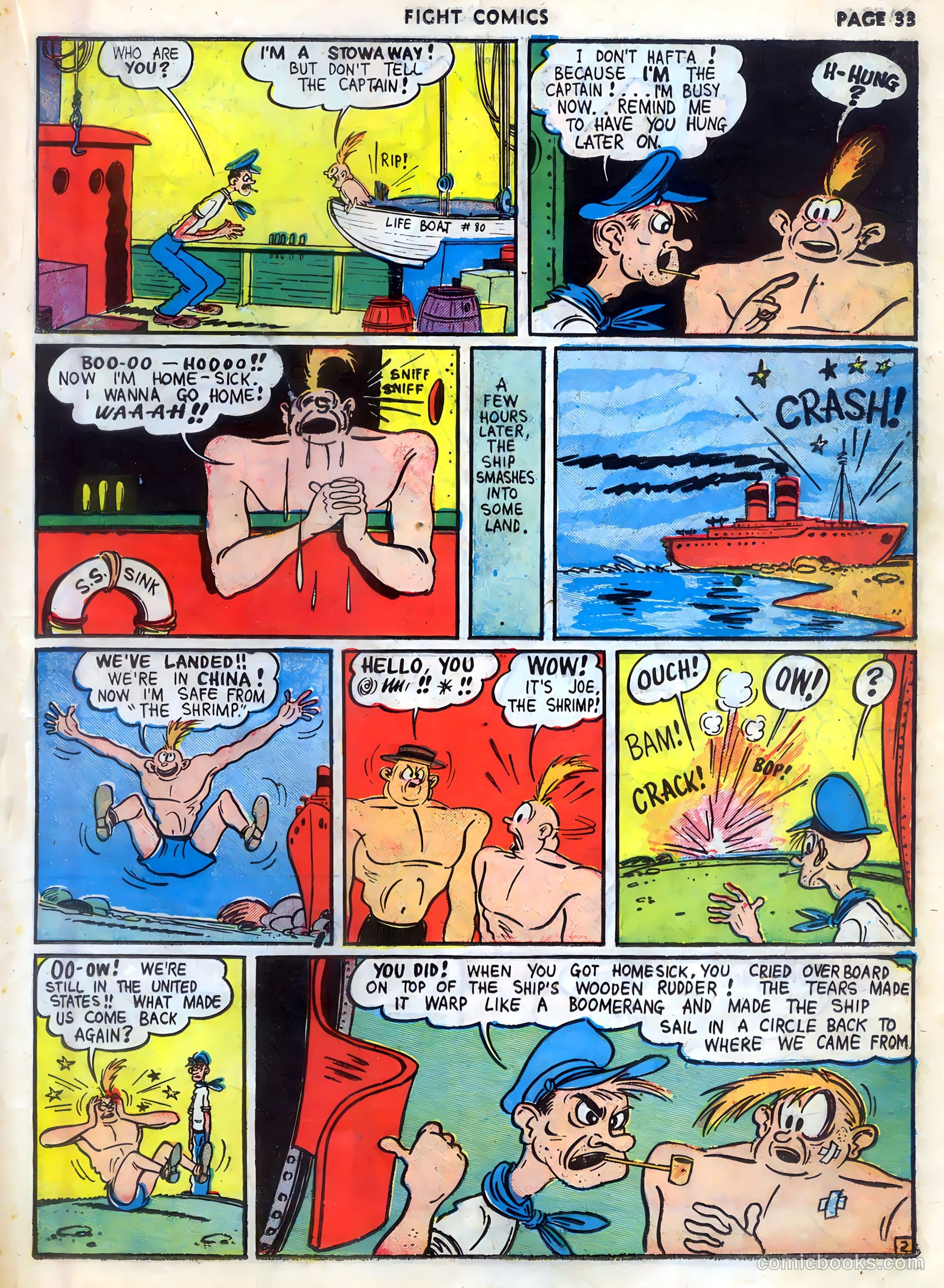 Fight Comics #9 (1940) — page 35 of 68