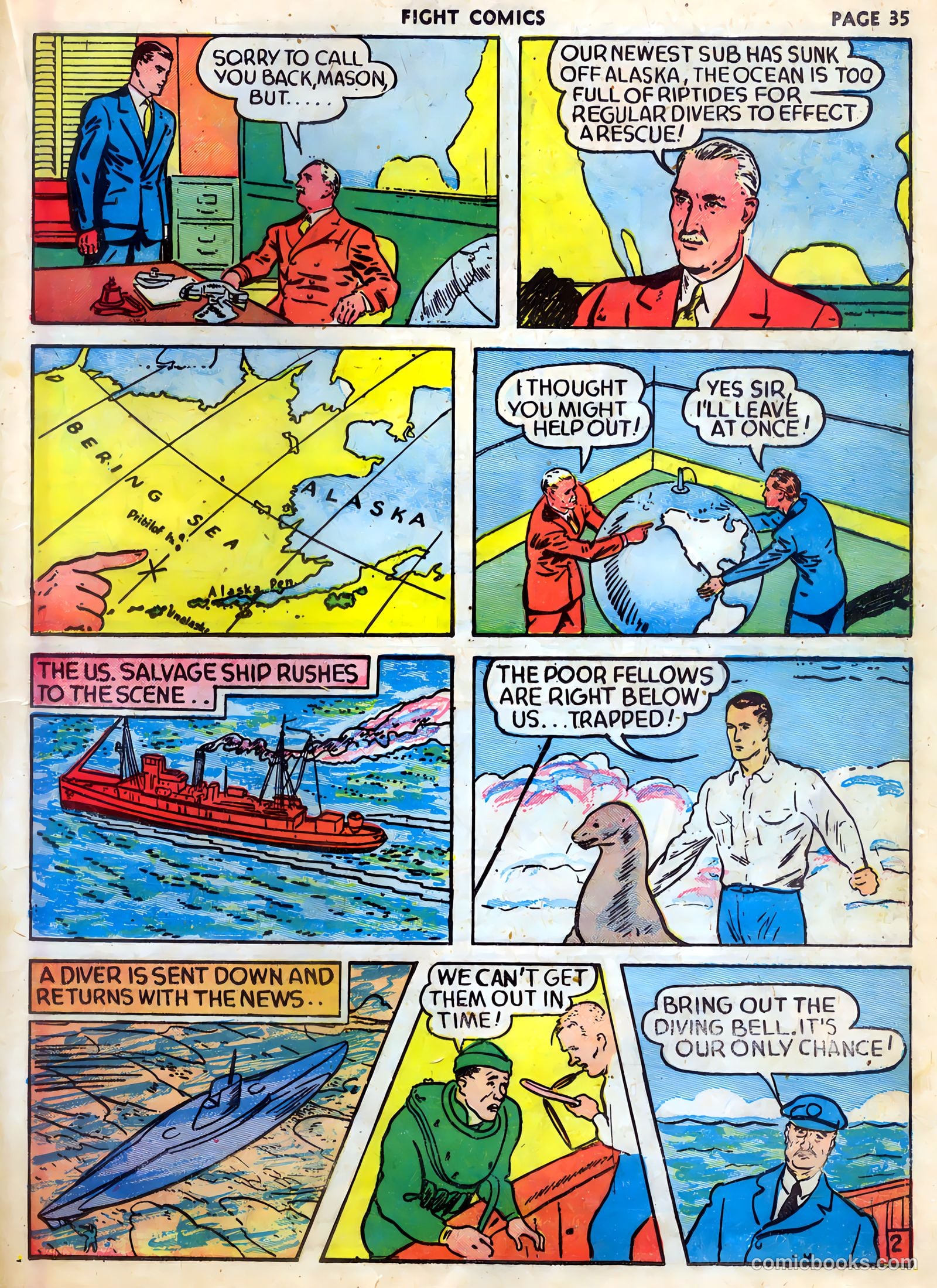 Fight Comics #9 (1940) — page 37 of 68