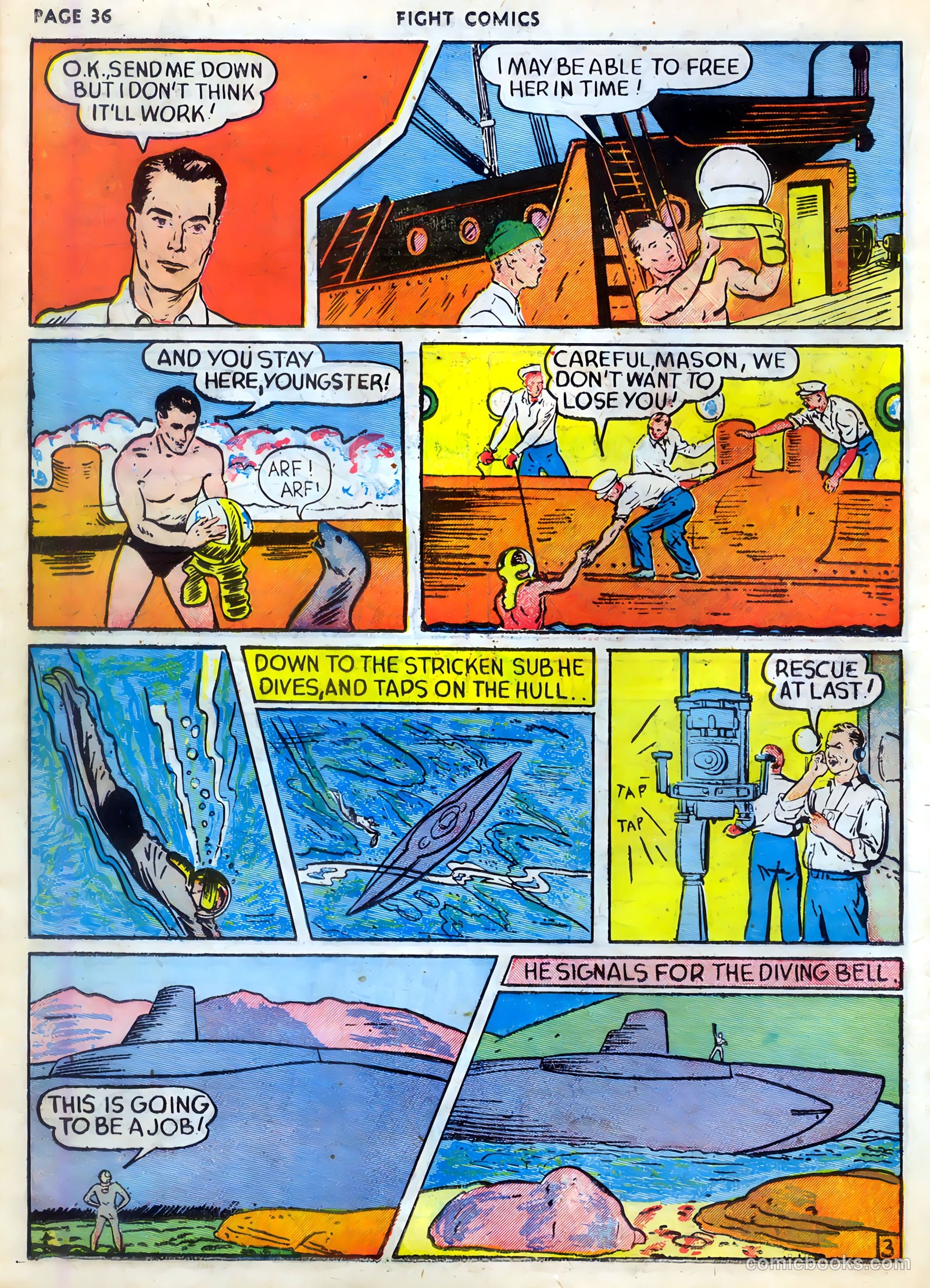 Fight Comics #9 (1940) — page 38 of 68