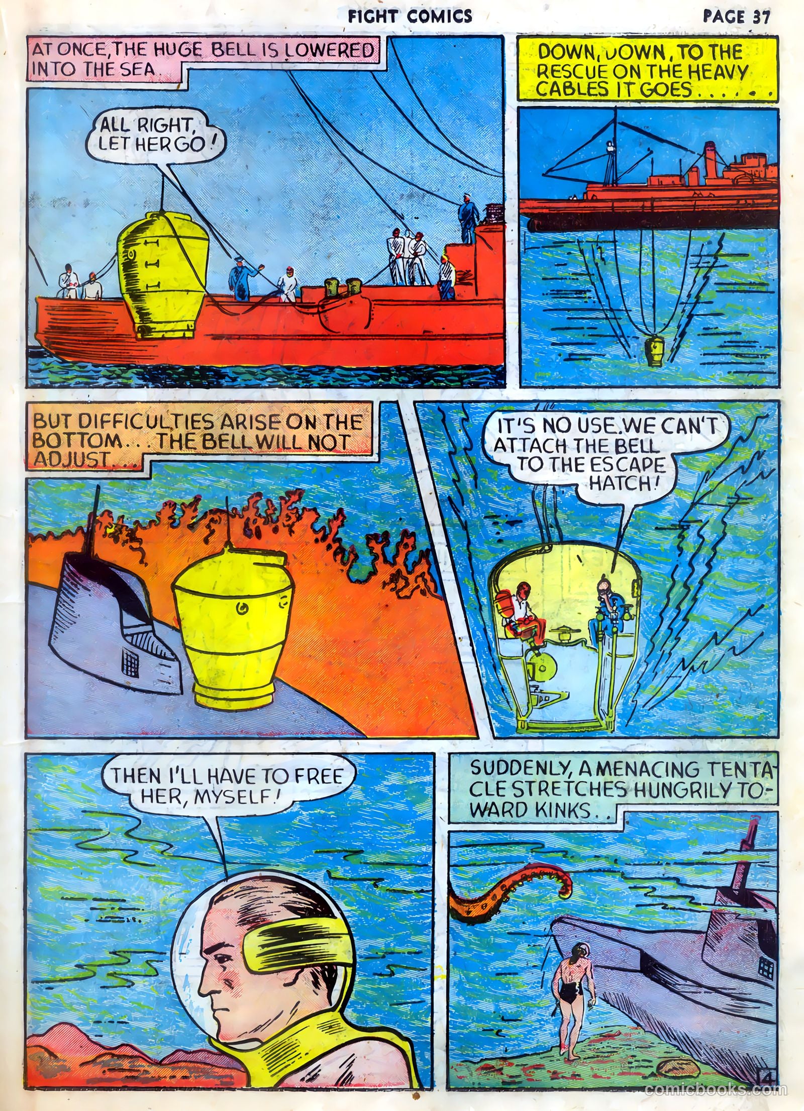 Fight Comics #9 (1940) — page 39 of 68