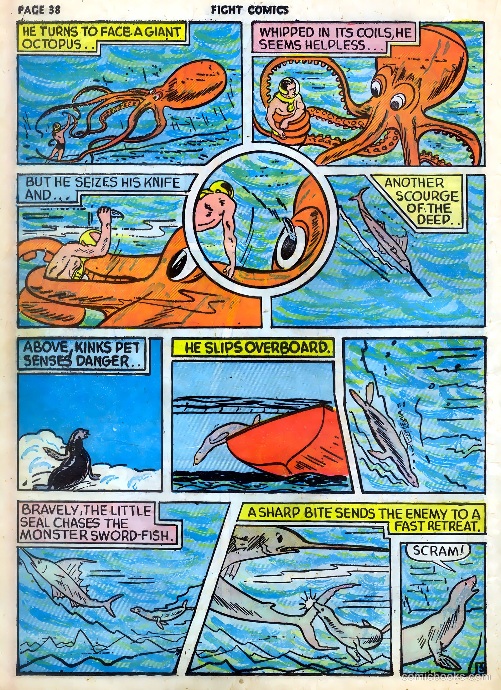 Fight Comics #9 (1940) — page 40 of 68