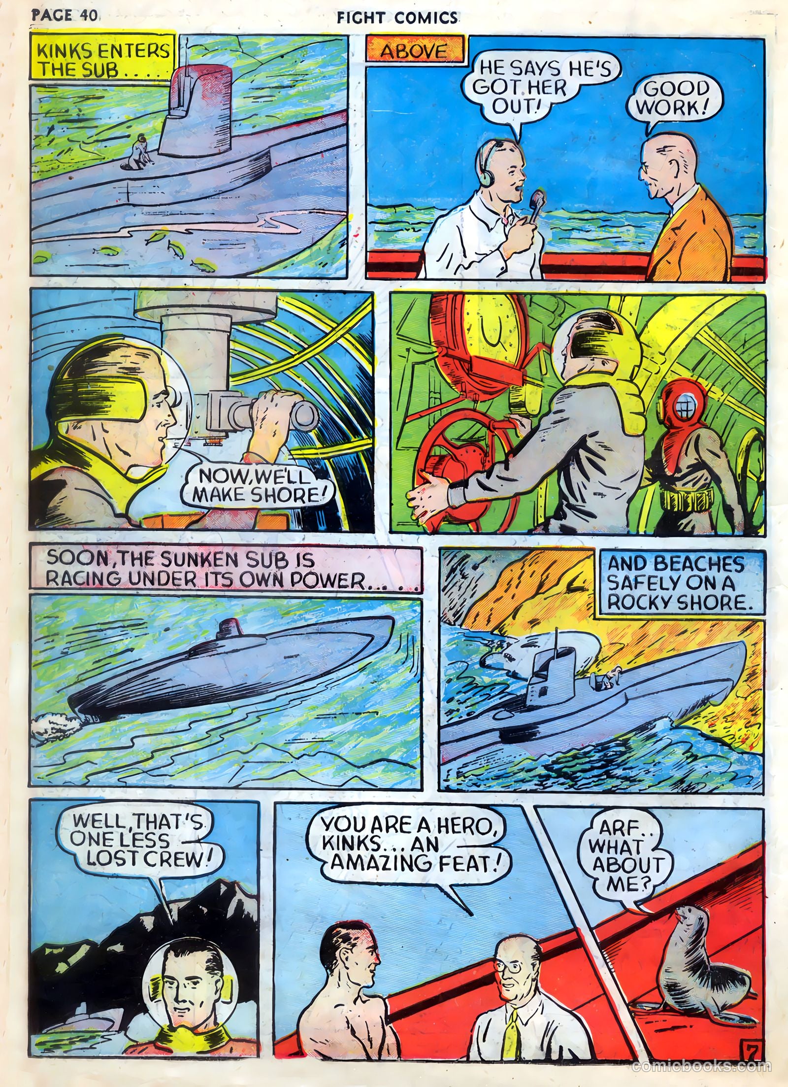 Fight Comics #9 (1940) — page 42 of 68