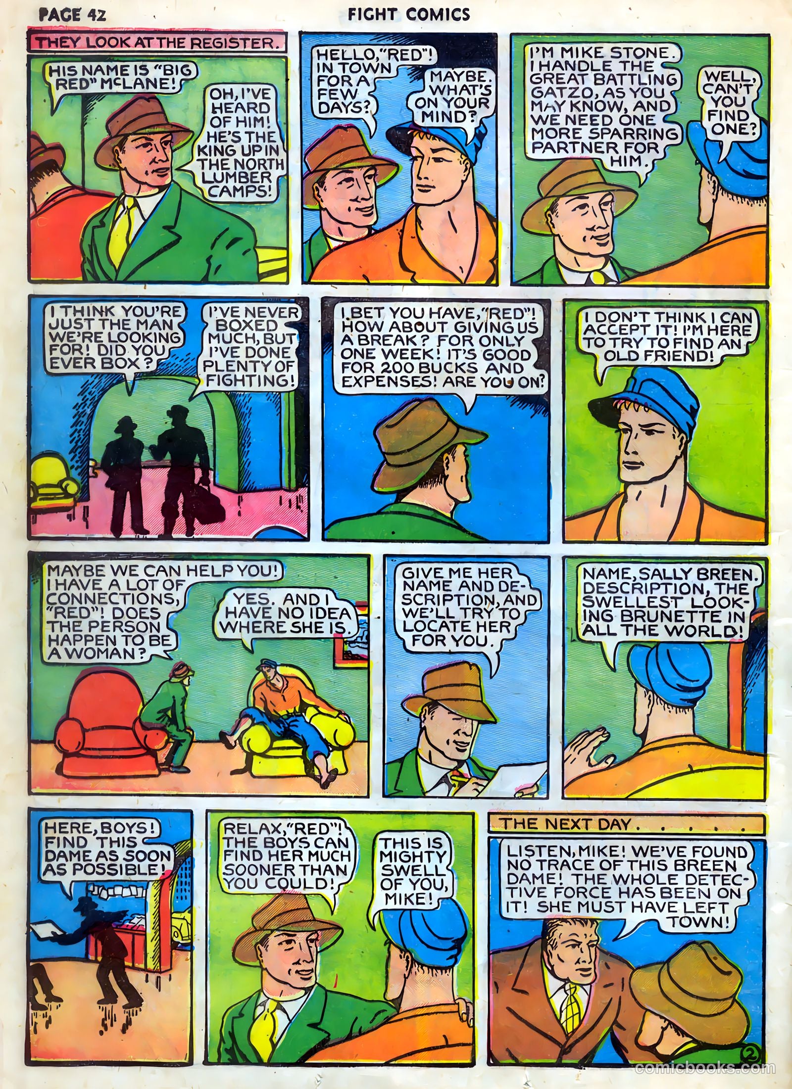 Fight Comics #9 (1940) — page 44 of 68