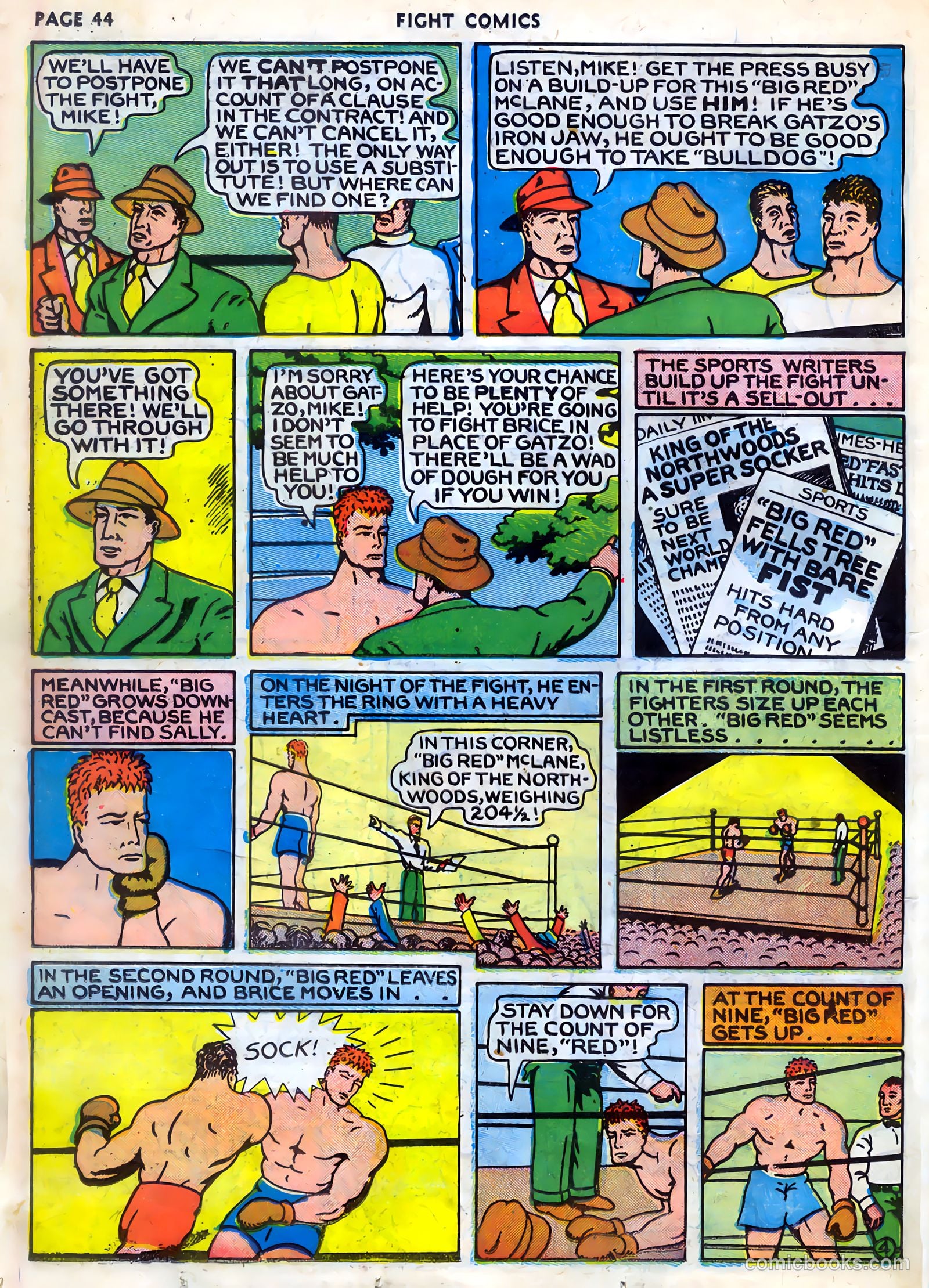 Fight Comics #9 (1940) — page 46 of 68