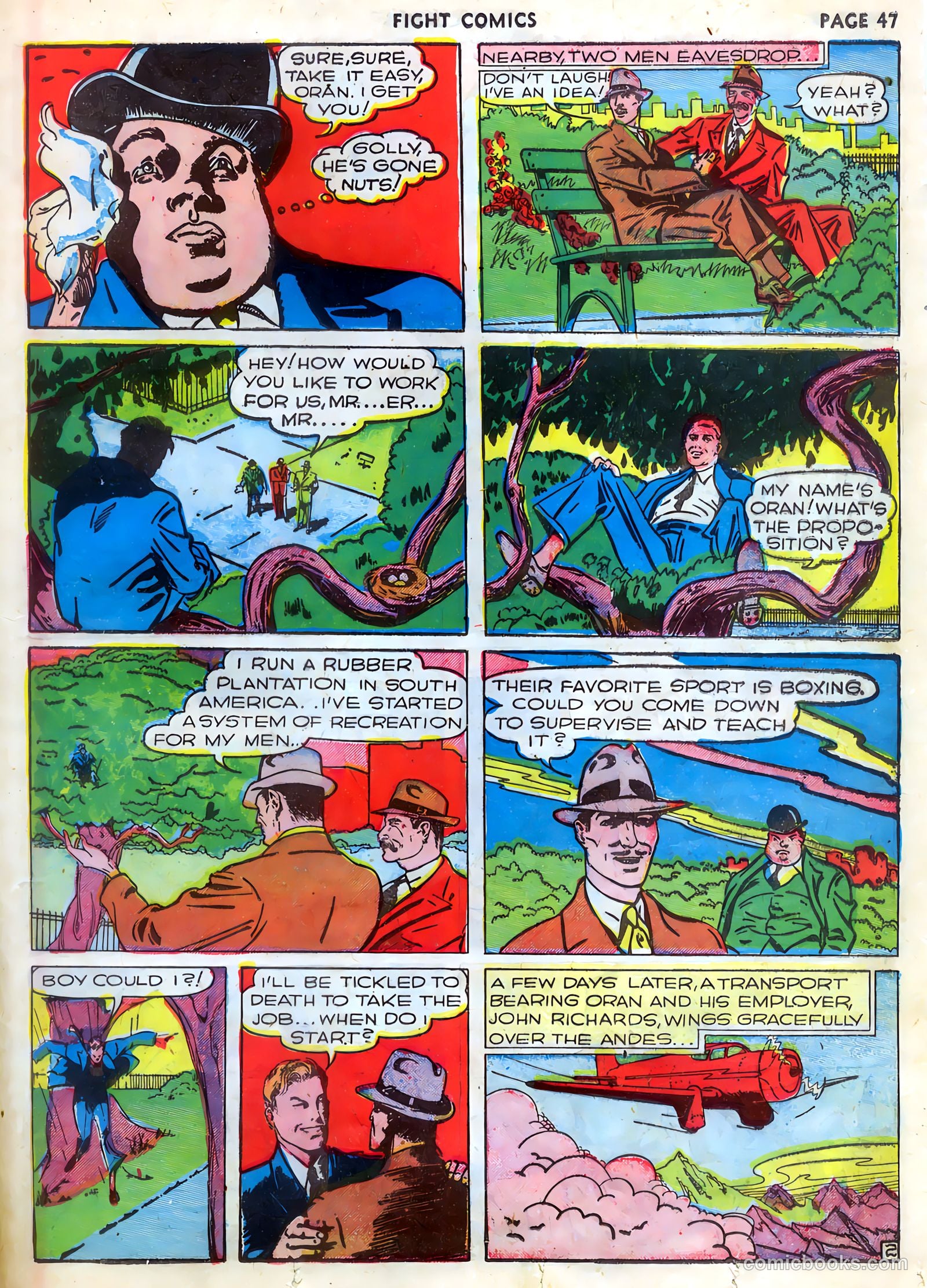 Fight Comics #9 (1940) — page 49 of 68