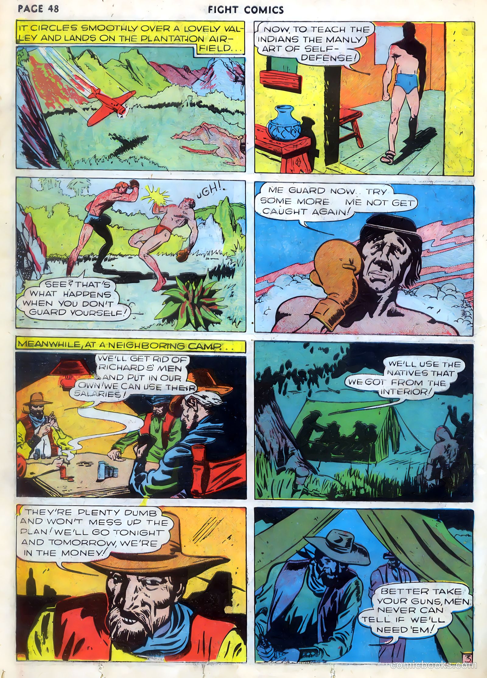 Fight Comics #9 (1940) — page 50 of 68