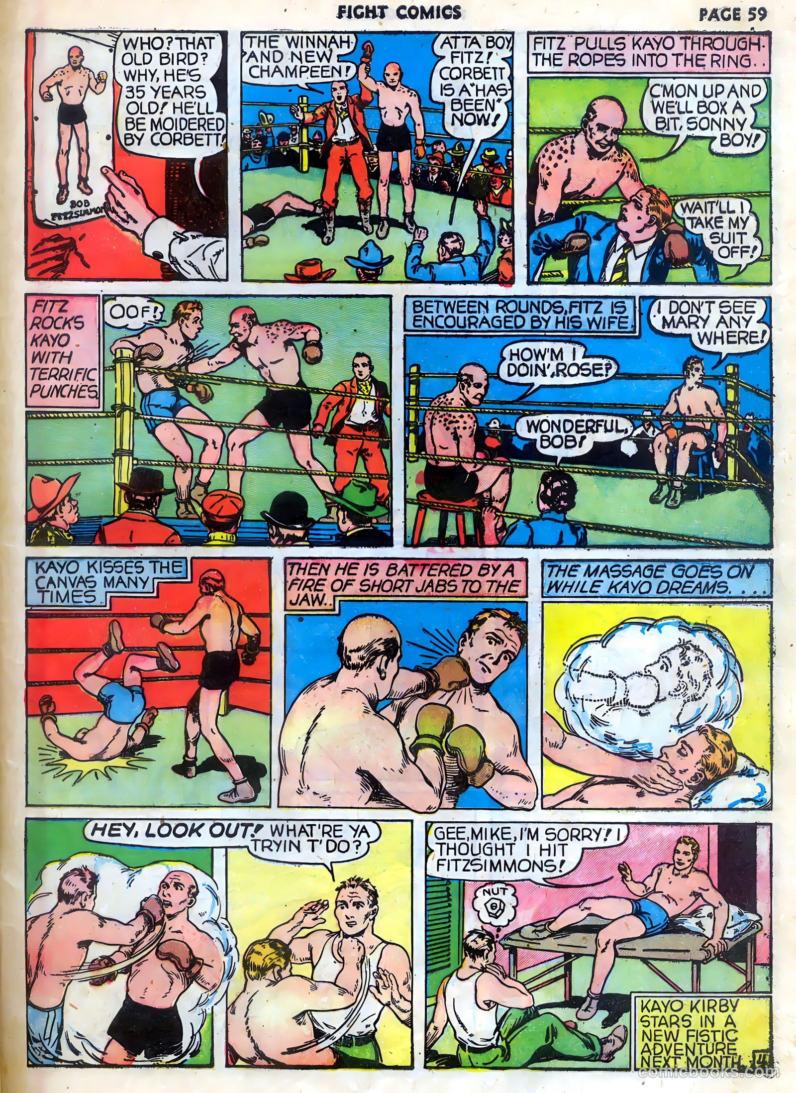 Fight Comics #9 (1940) — page 61 of 68