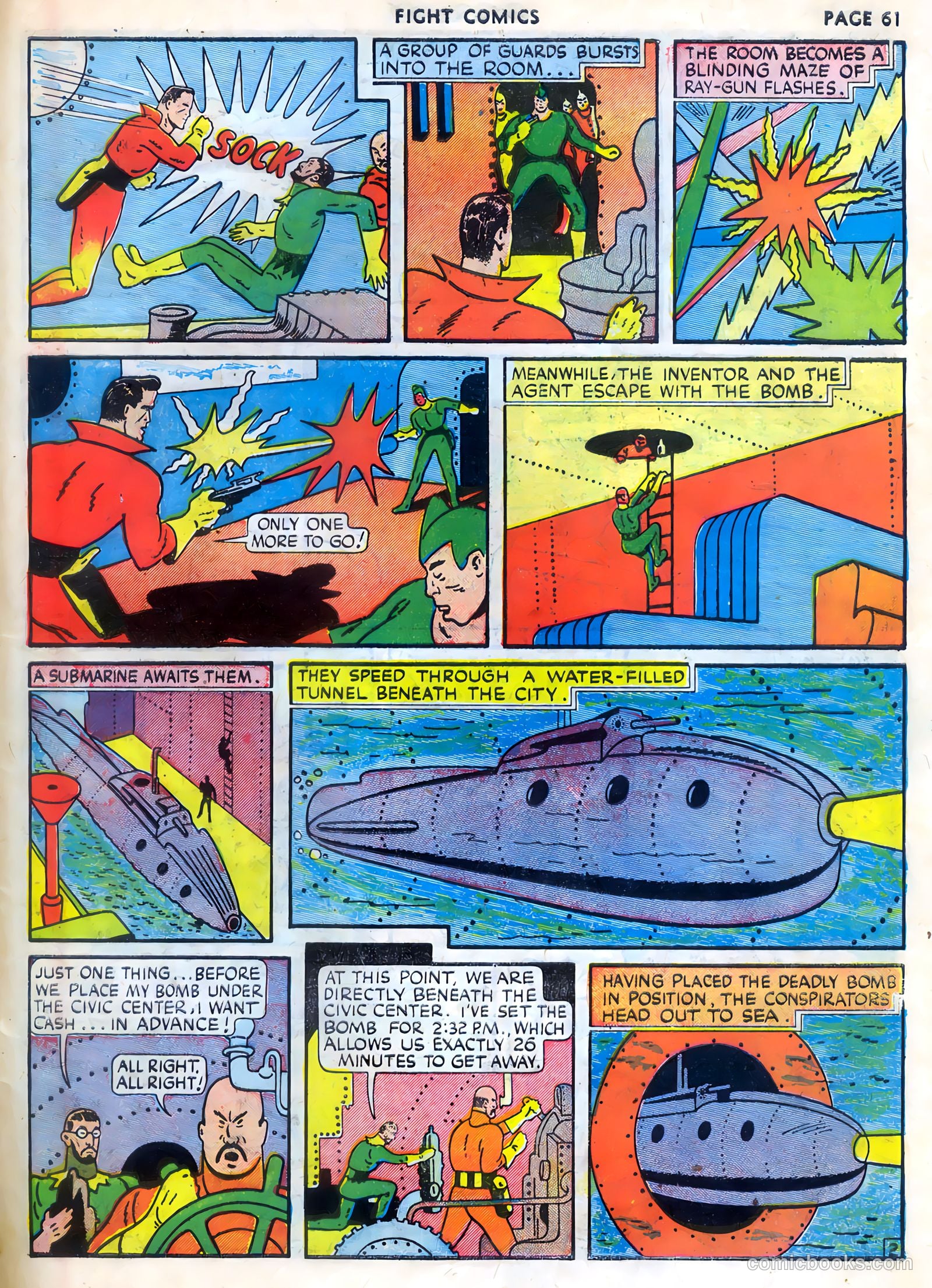Fight Comics #9 (1940) — page 63 of 68