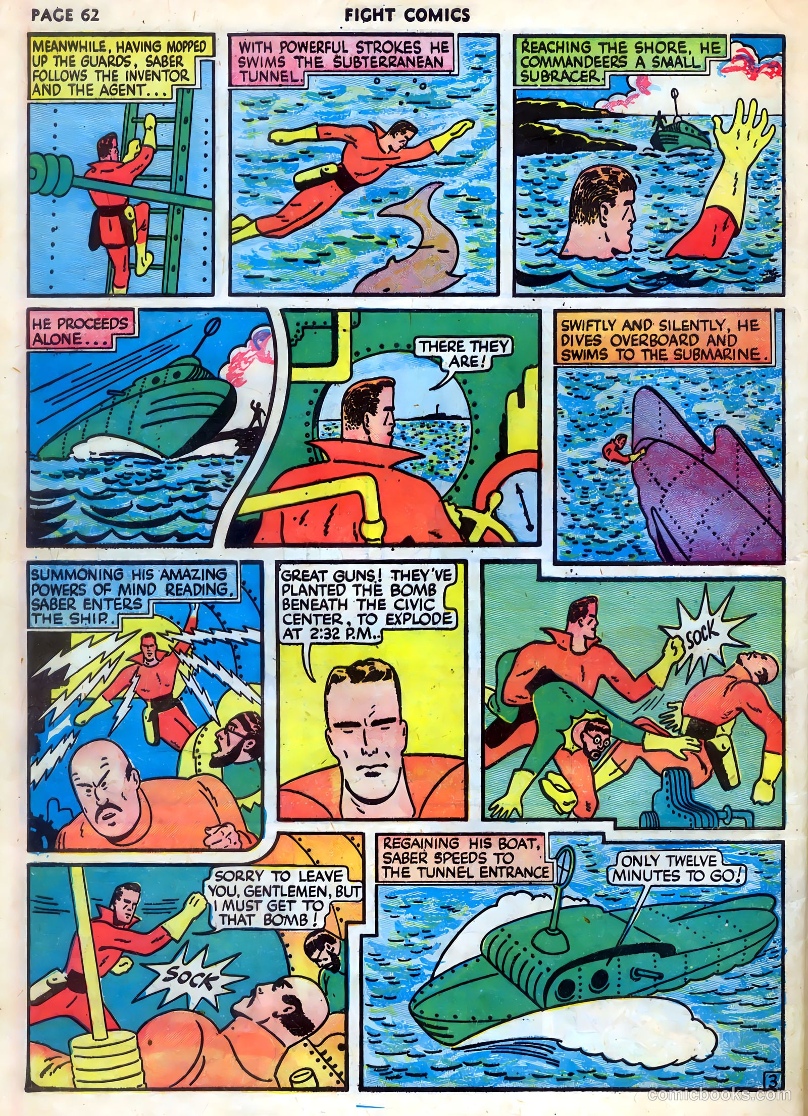 Fight Comics #9 (1940) — page 64 of 68