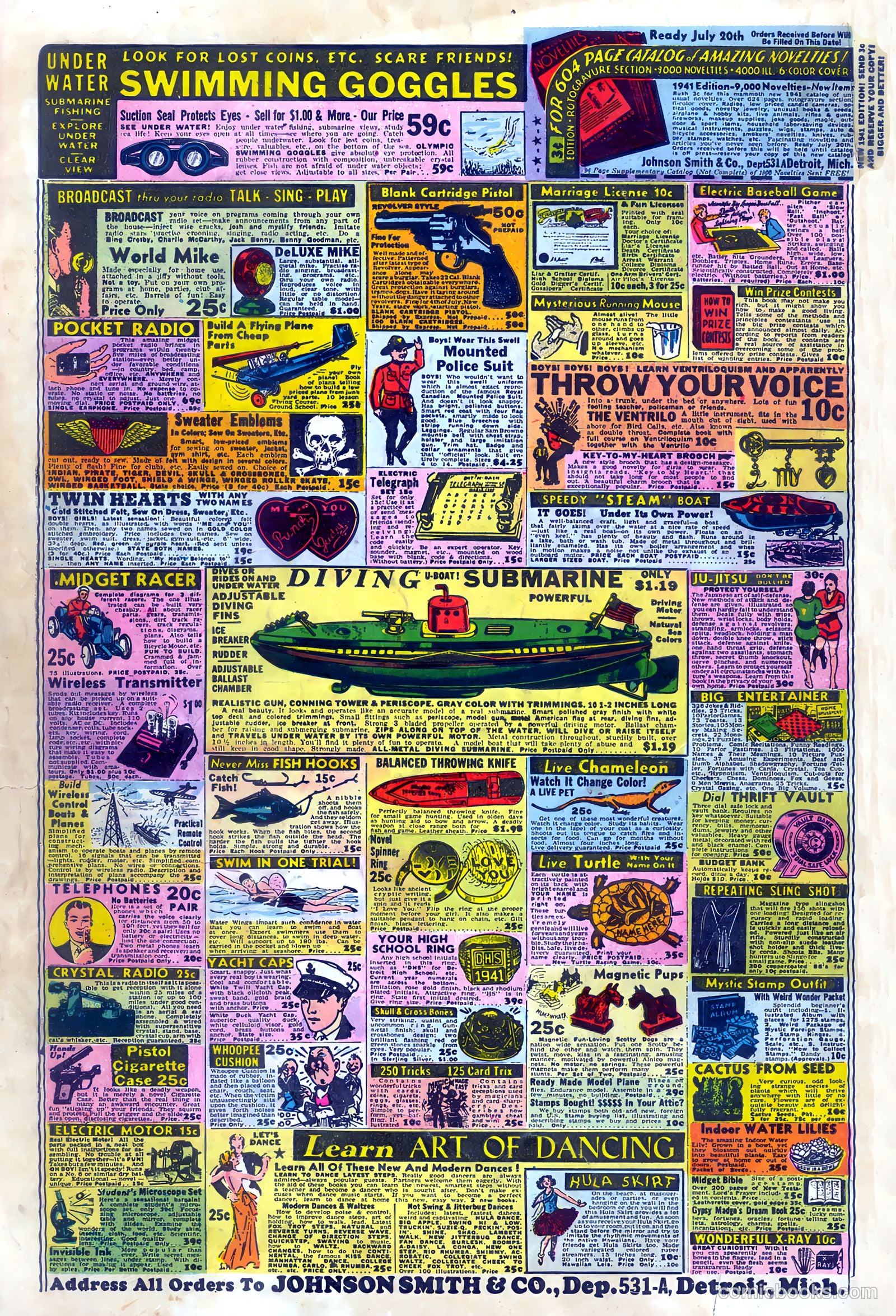 Fight Comics #9 (1940) — page 68 of 68