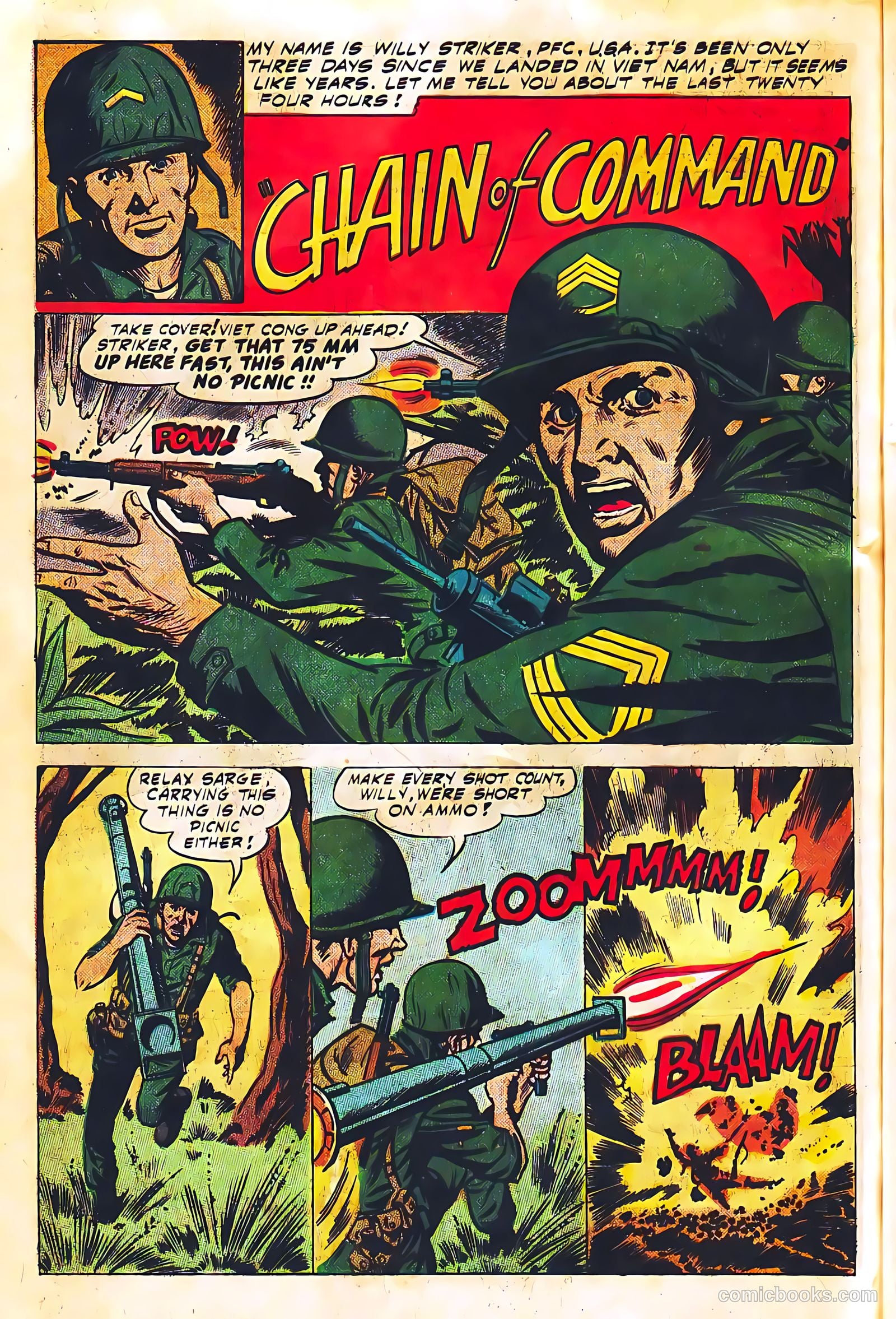 Fight the Enemy #1 (1966) — page 52 of 68