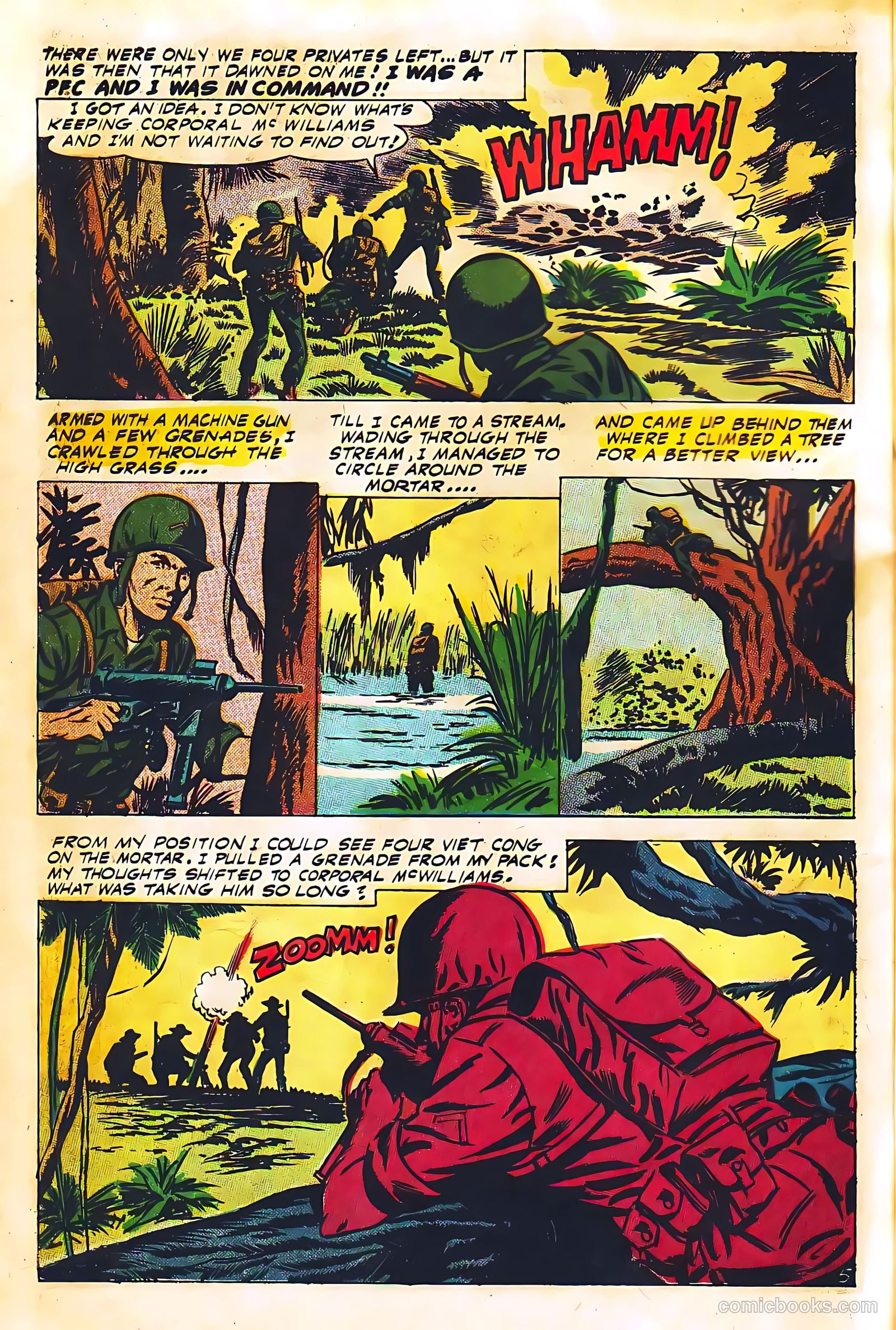 Fight the Enemy #1 (1966) — page 56 of 68