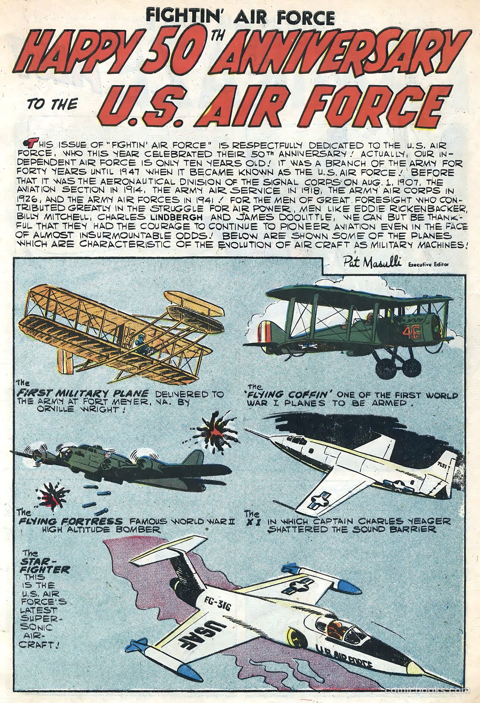 Fightin' Air Force #10 (1958) — page 3 of 36