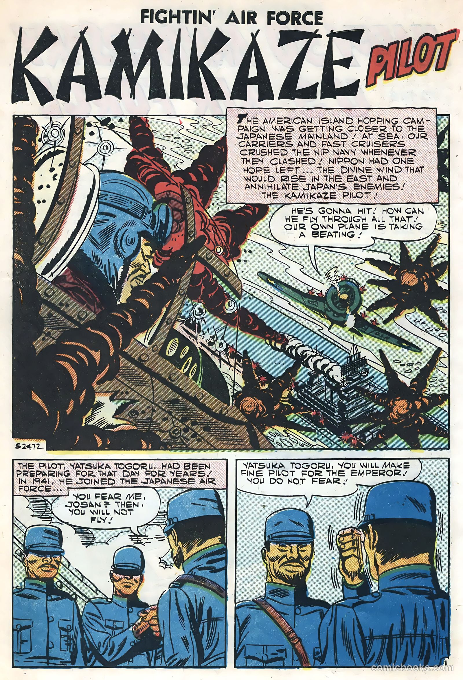 Fightin' Air Force #10 (1958) — page 4 of 36