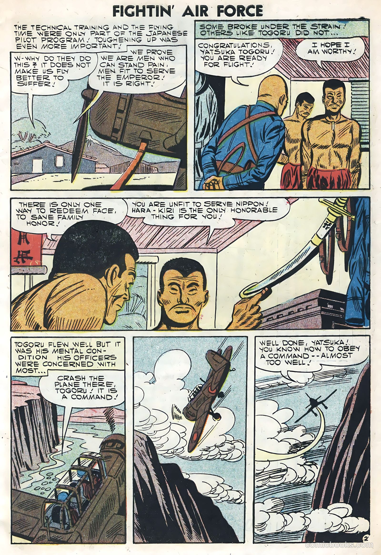 Fightin' Air Force #10 (1958) — page 5 of 36