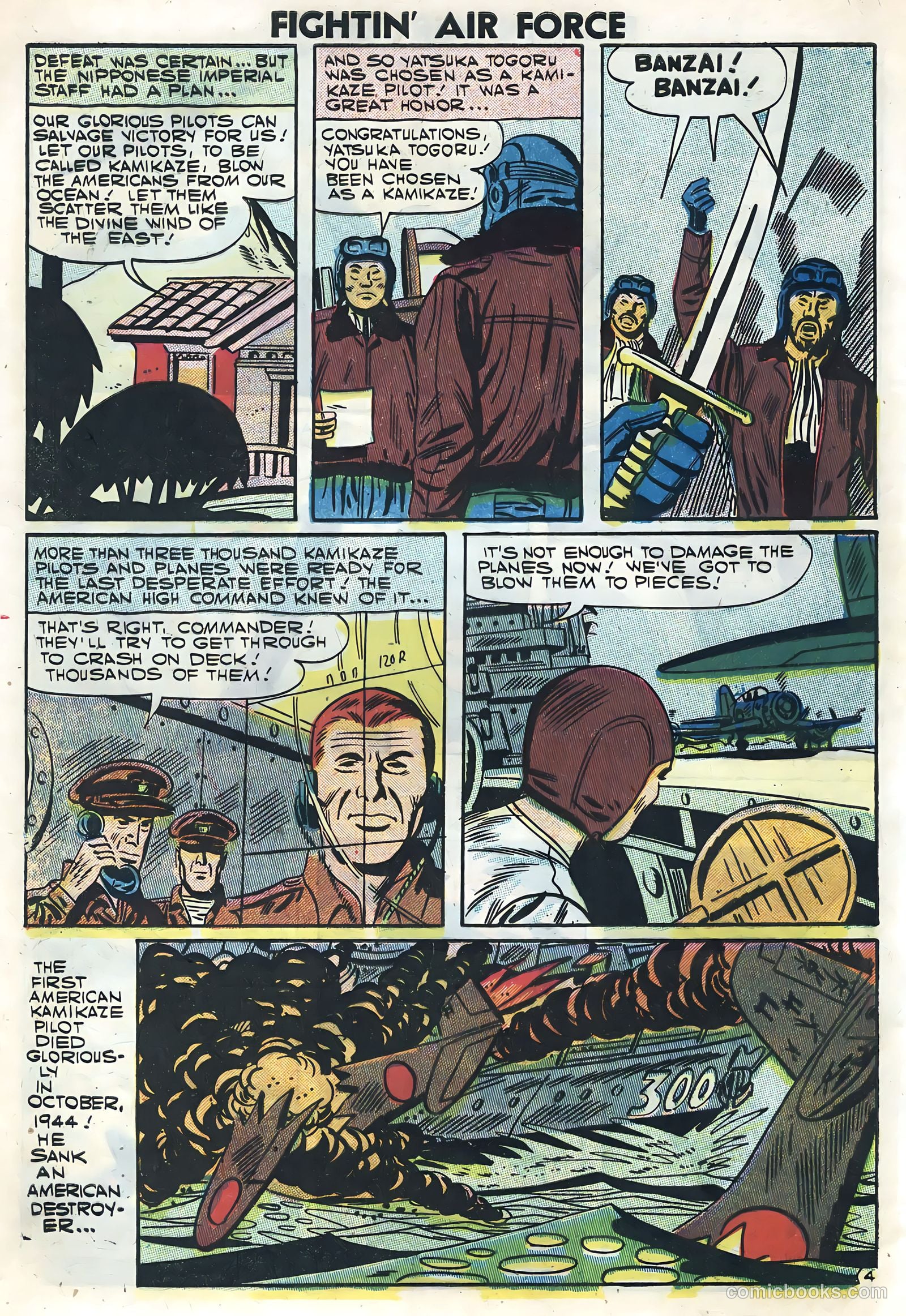 Fightin' Air Force #10 (1958) — page 8 of 36