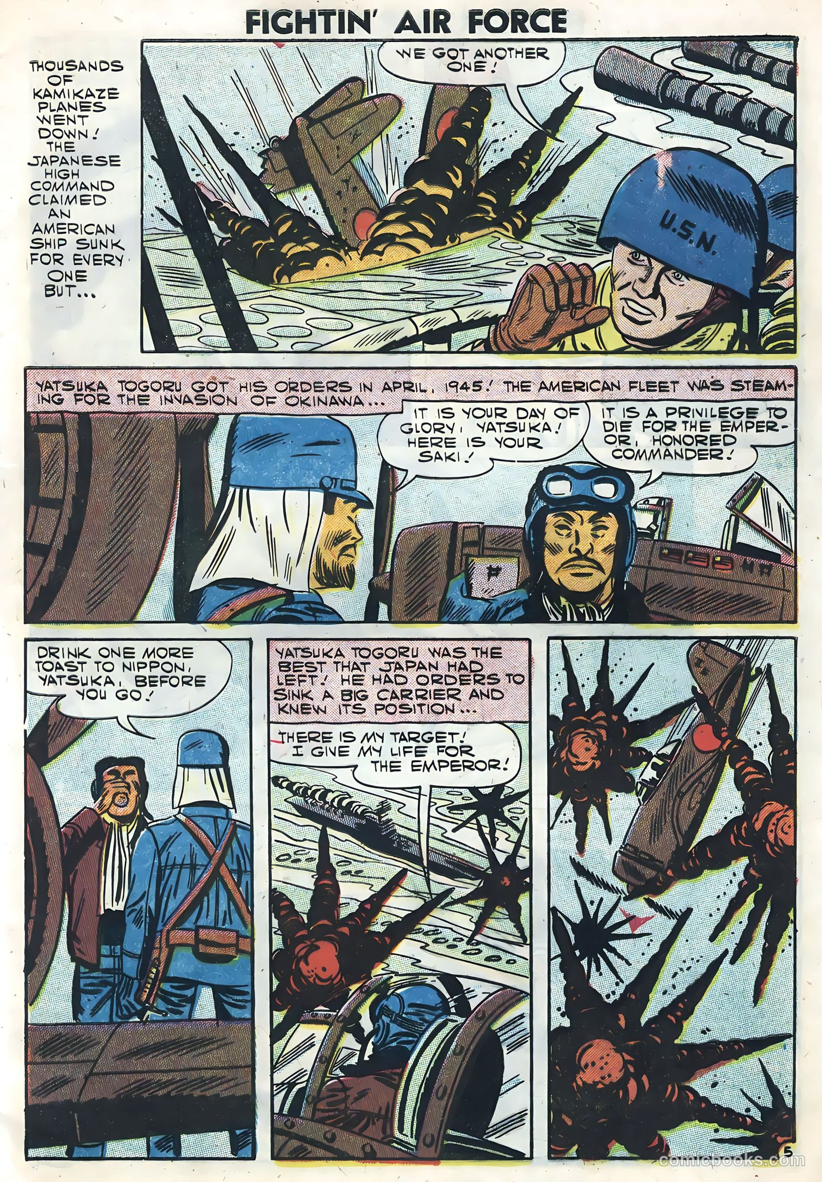 Fightin' Air Force #10 (1958) — page 9 of 36