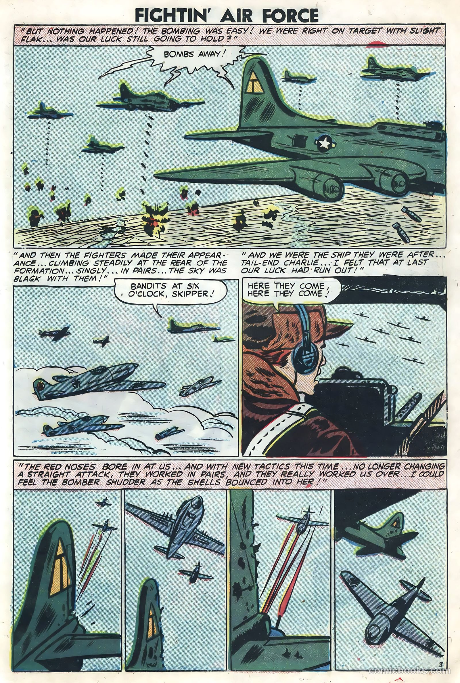 Fightin' Air Force #10 (1958) — page 13 of 36
