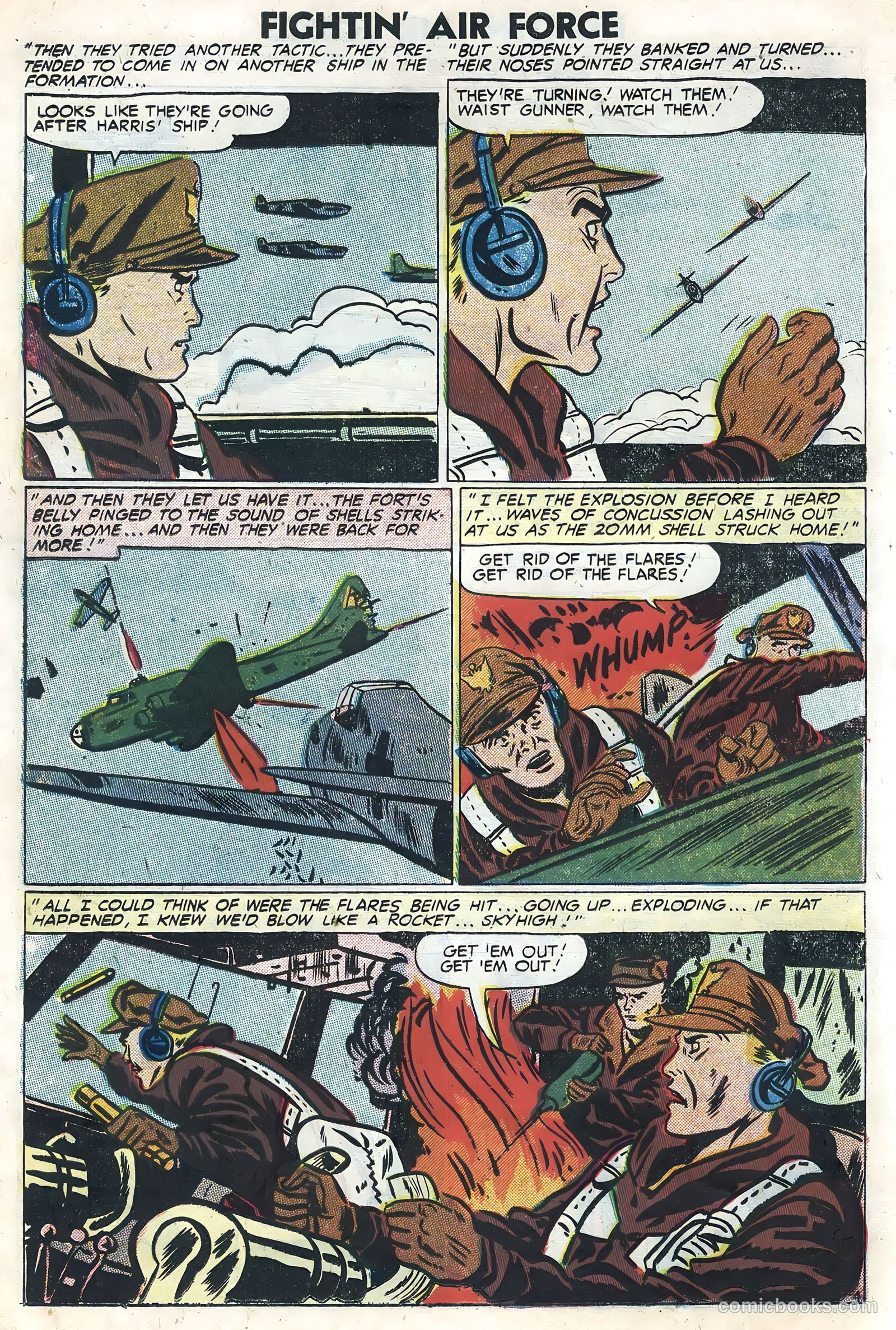 Fightin' Air Force #10 (1958) — page 14 of 36
