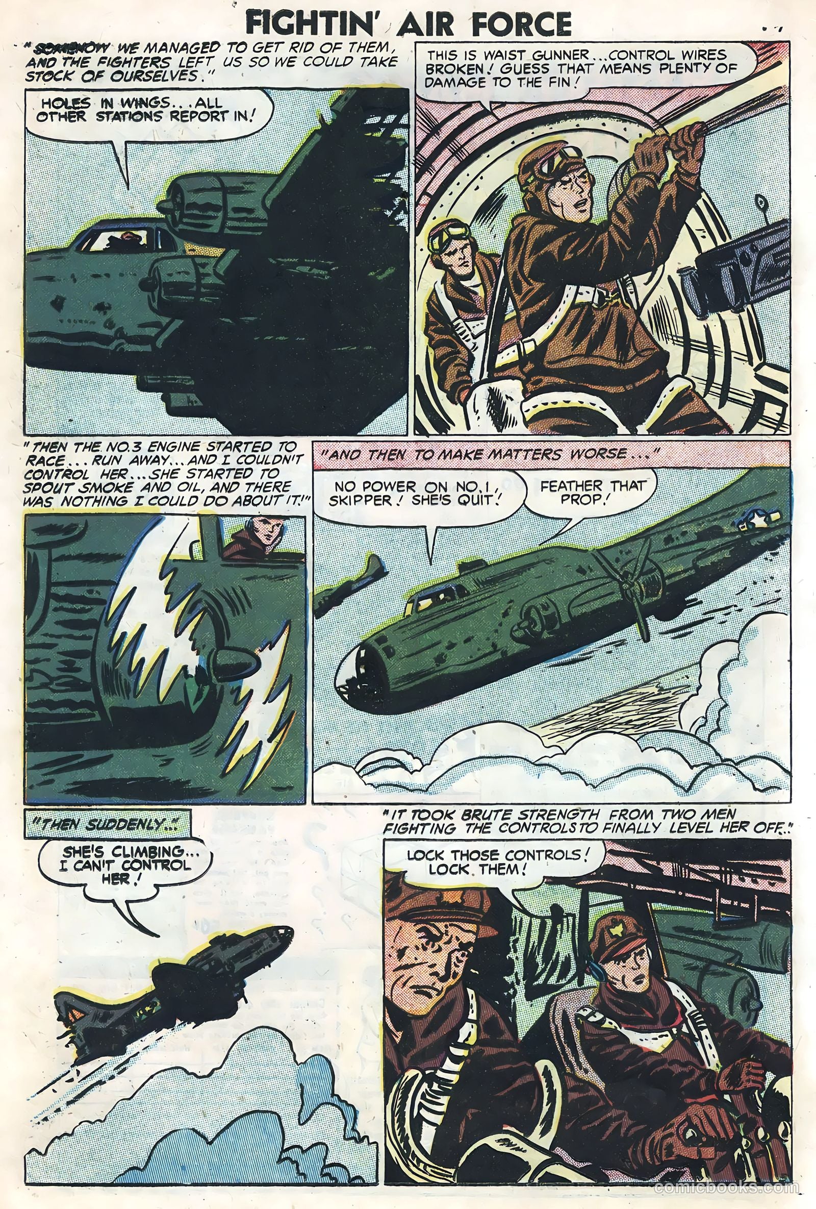 Fightin' Air Force #10 (1958) — page 16 of 36