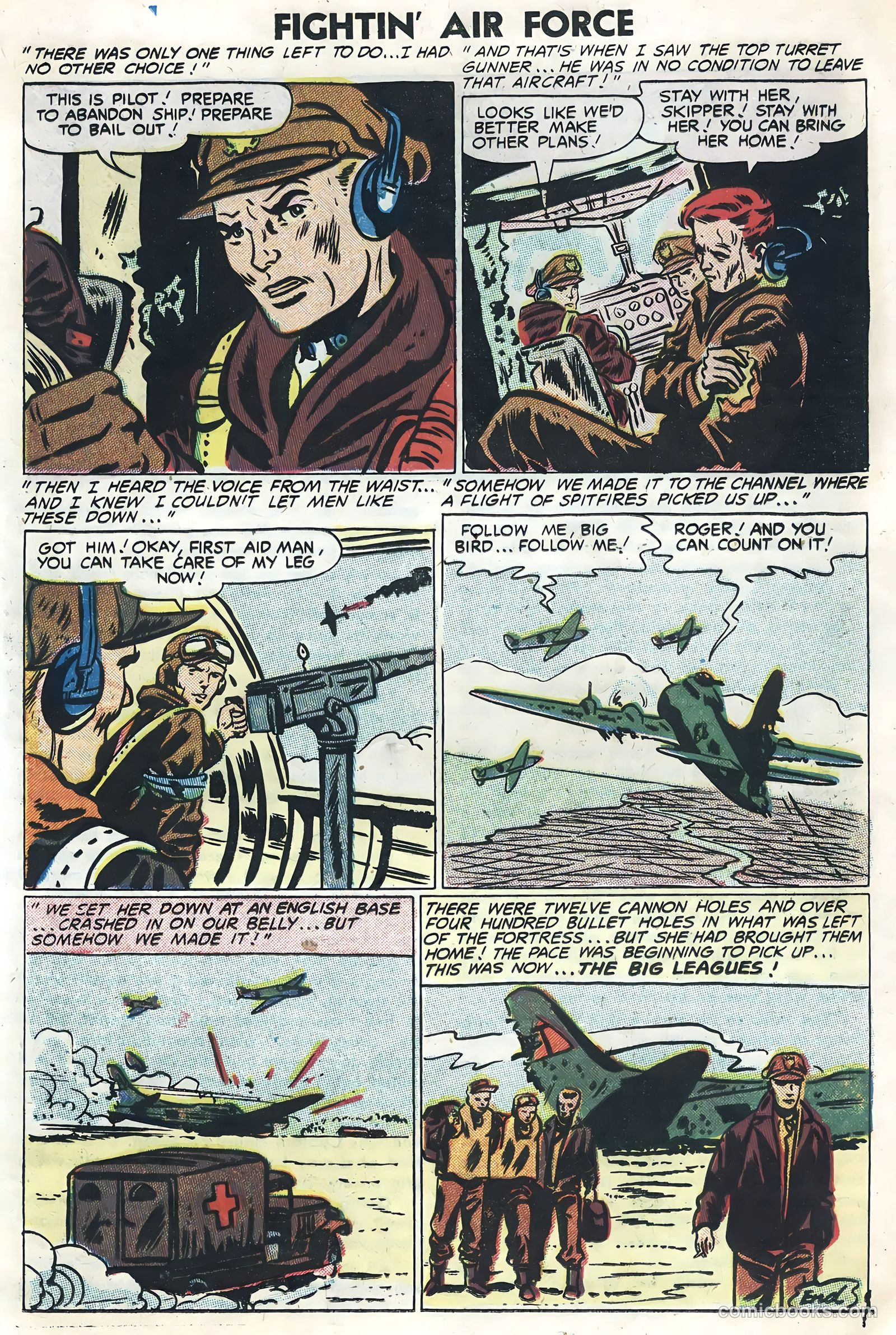 Fightin' Air Force #10 (1958) — page 17 of 36
