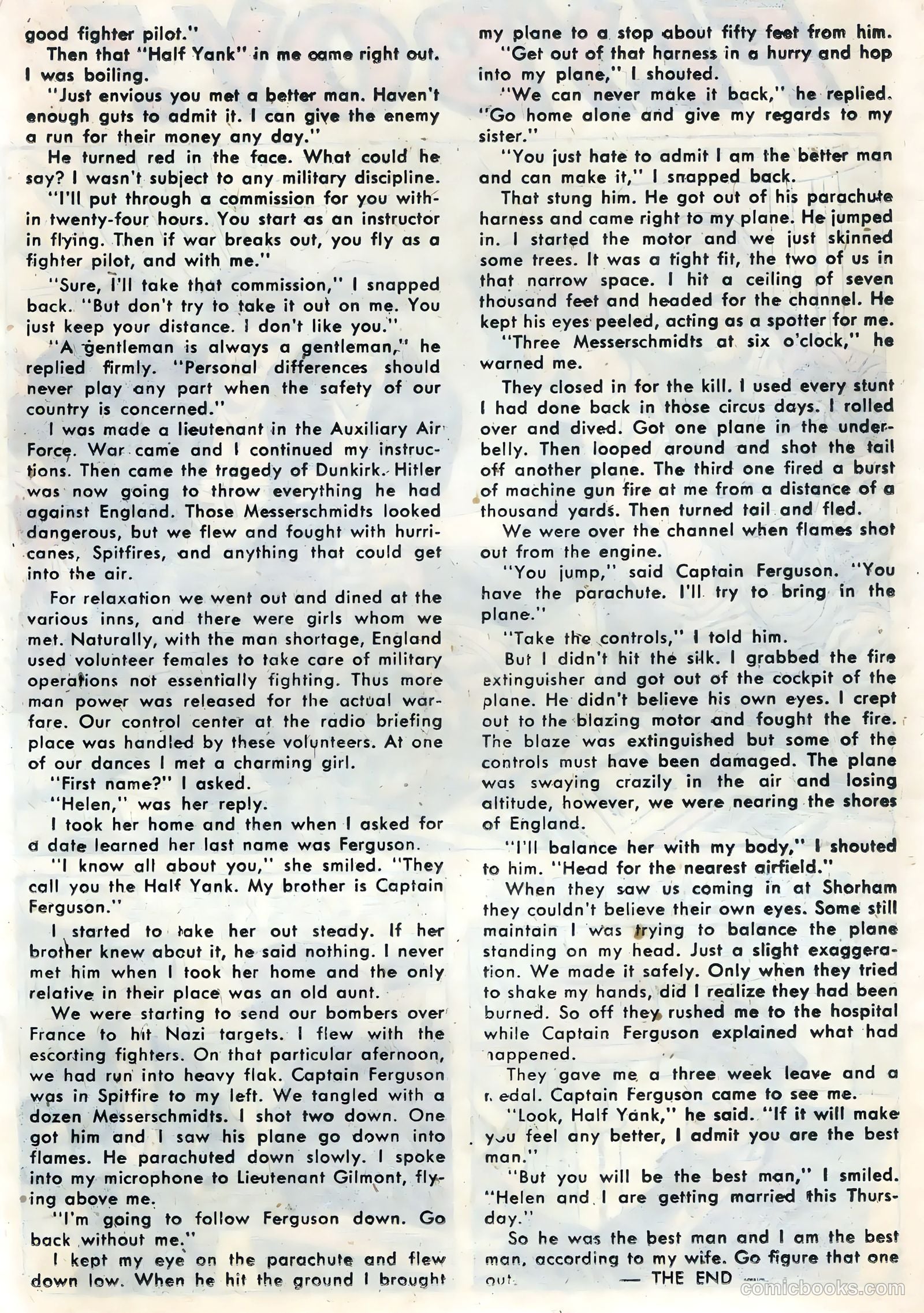 Fightin' Air Force #10 (1958) — page 19 of 36