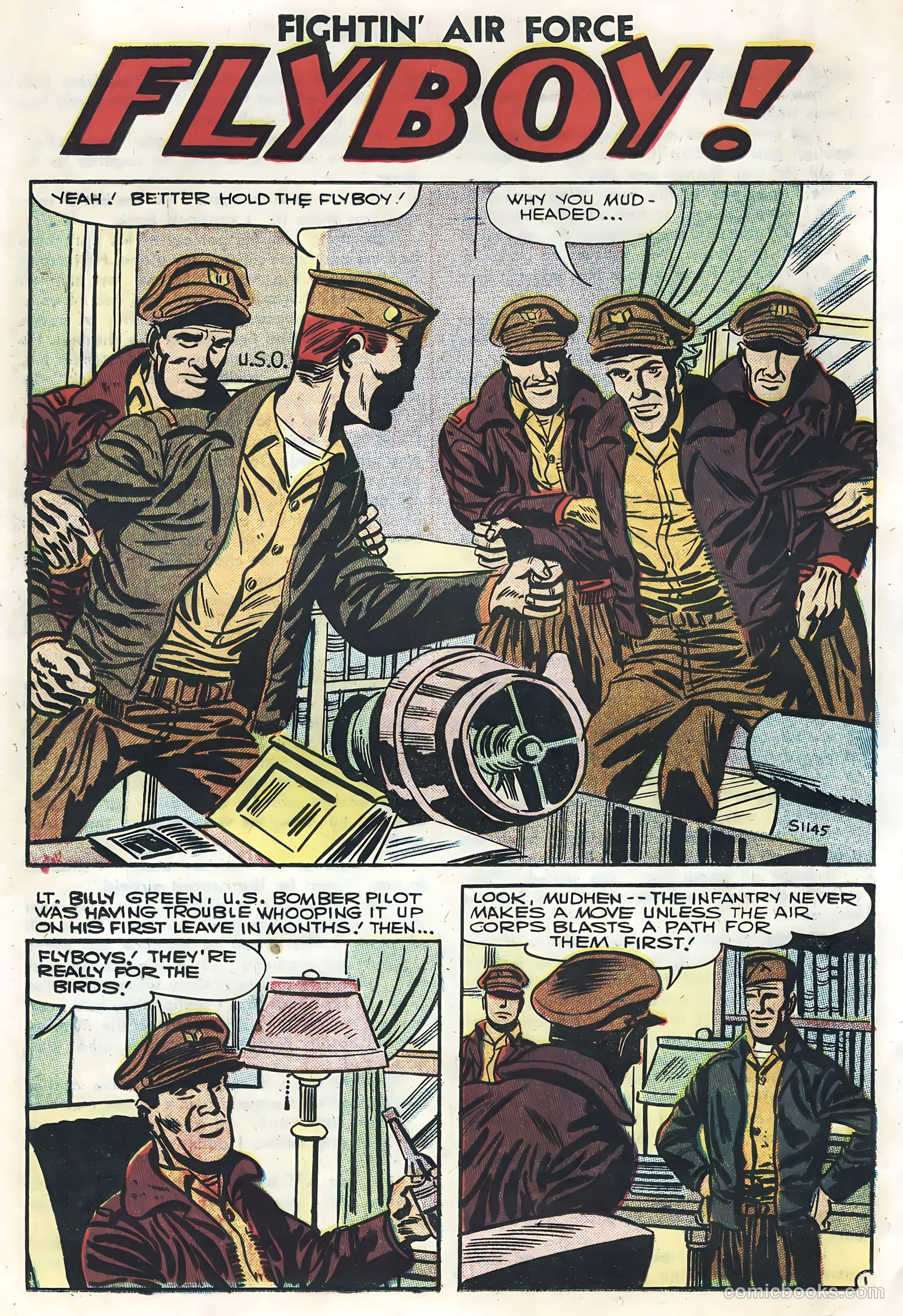 Fightin' Air Force #10 (1958) — page 20 of 36