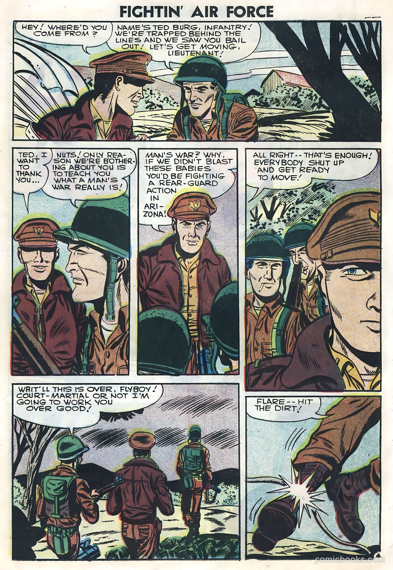 Fightin' Air Force #10 (1958) — page 24 of 36